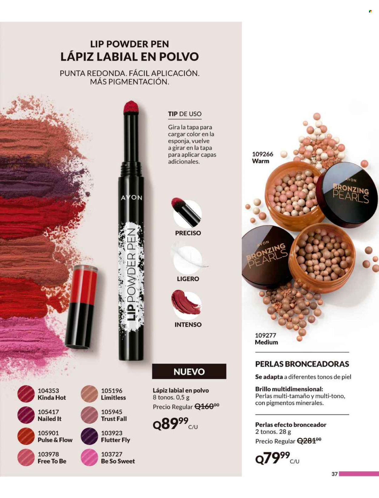 Catálogo Avon - 14.5.2024 - 18.6.2024. Página 37