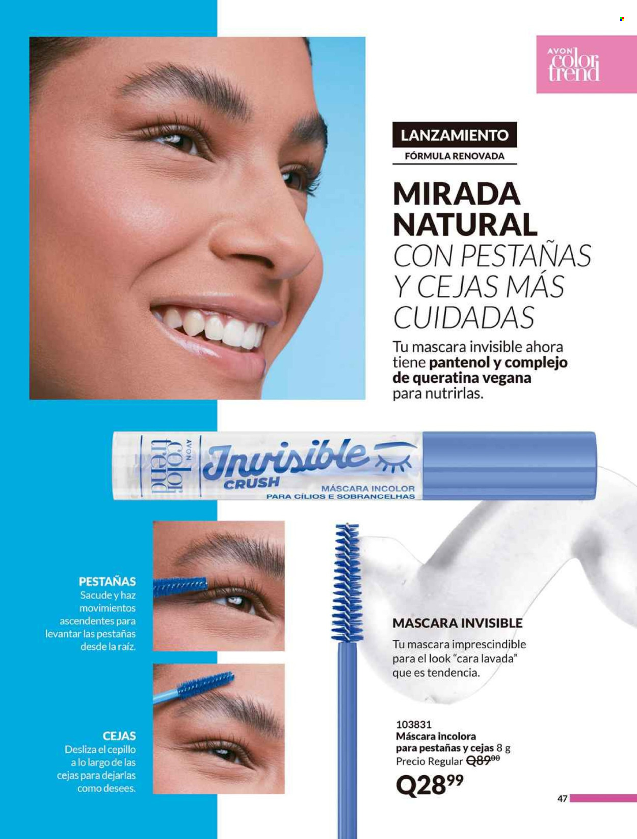 Catálogo Avon - 14.5.2024 - 18.6.2024. Página 47