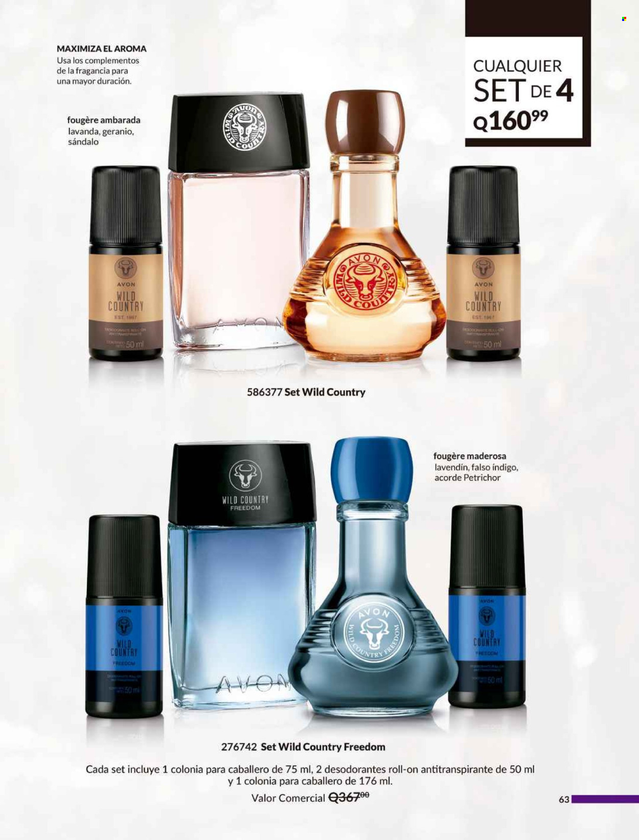 Catálogo Avon - 14.5.2024 - 18.6.2024. Página 63