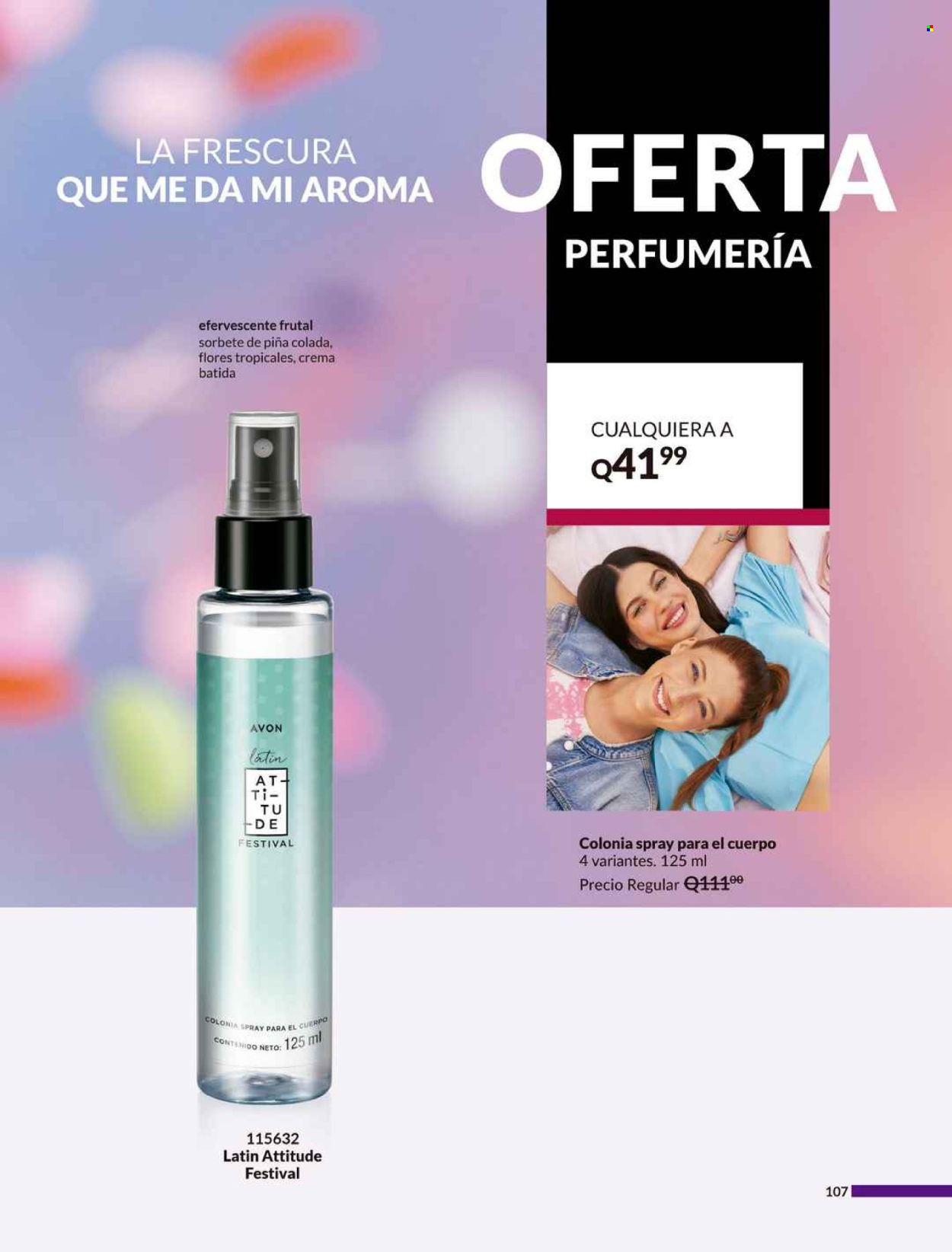 Catálogo Avon - 14.5.2024 - 18.6.2024. Página 107