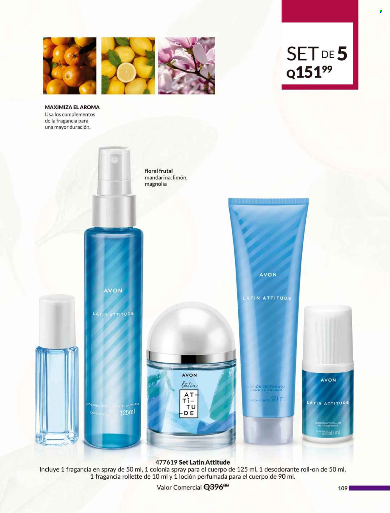 Catálogo Avon - 14.5.2024 - 18.6.2024. Página 109