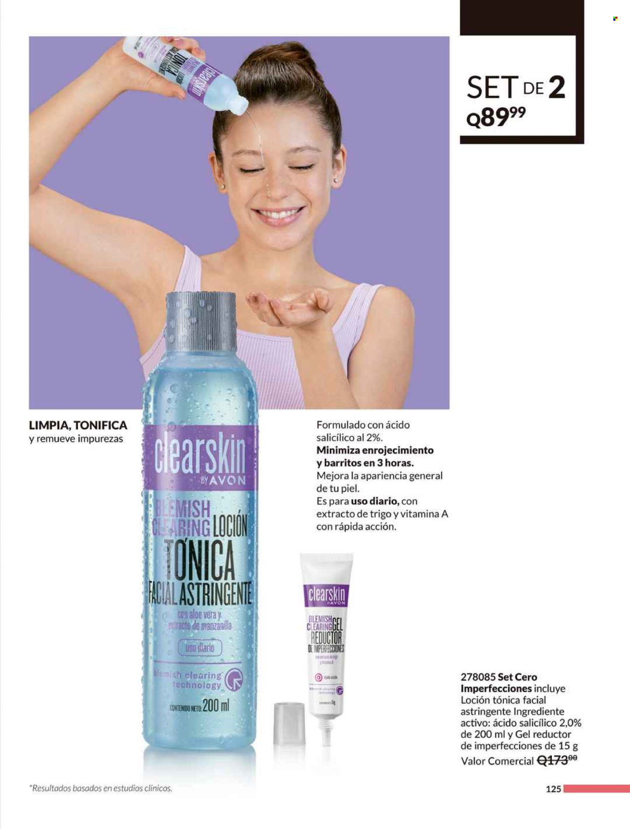 Catálogo Avon - 14.5.2024 - 18.6.2024. Página 125
