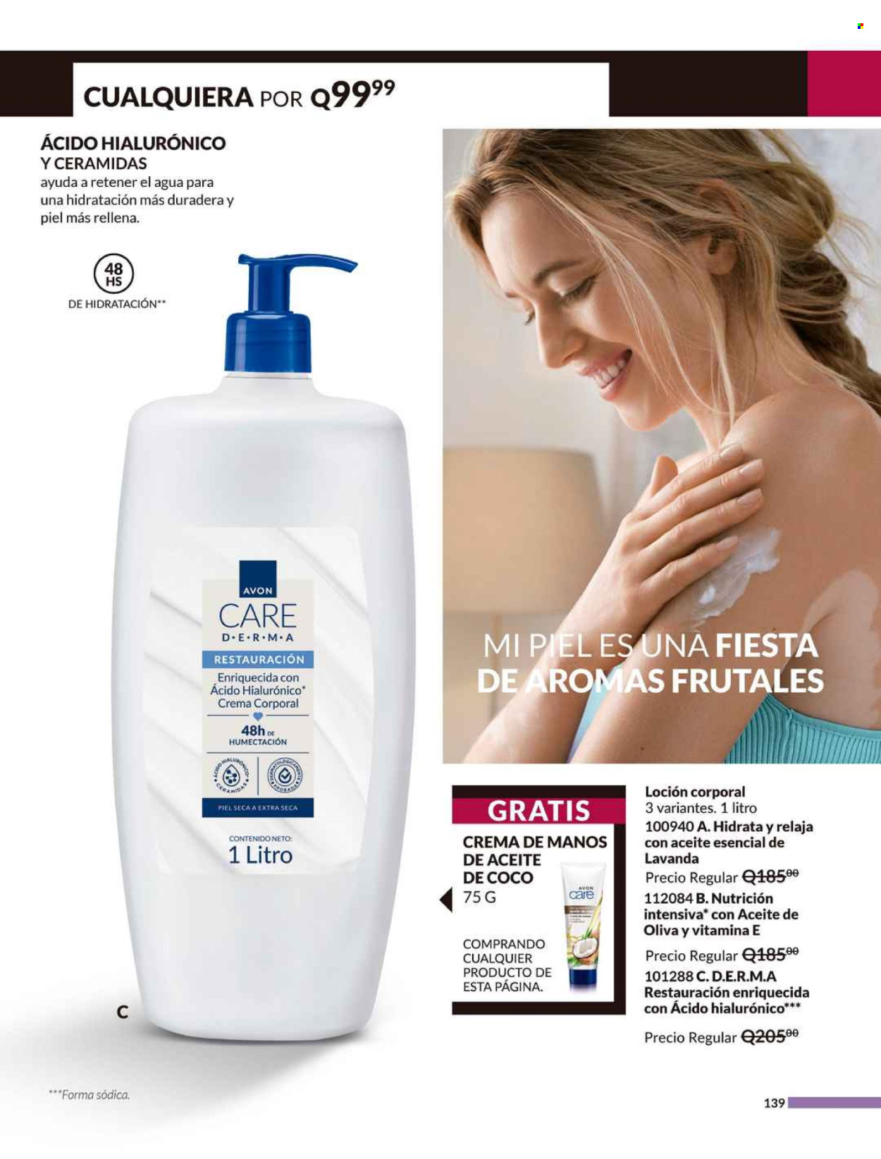 Catálogo Avon - 14.5.2024 - 18.6.2024. Página 139