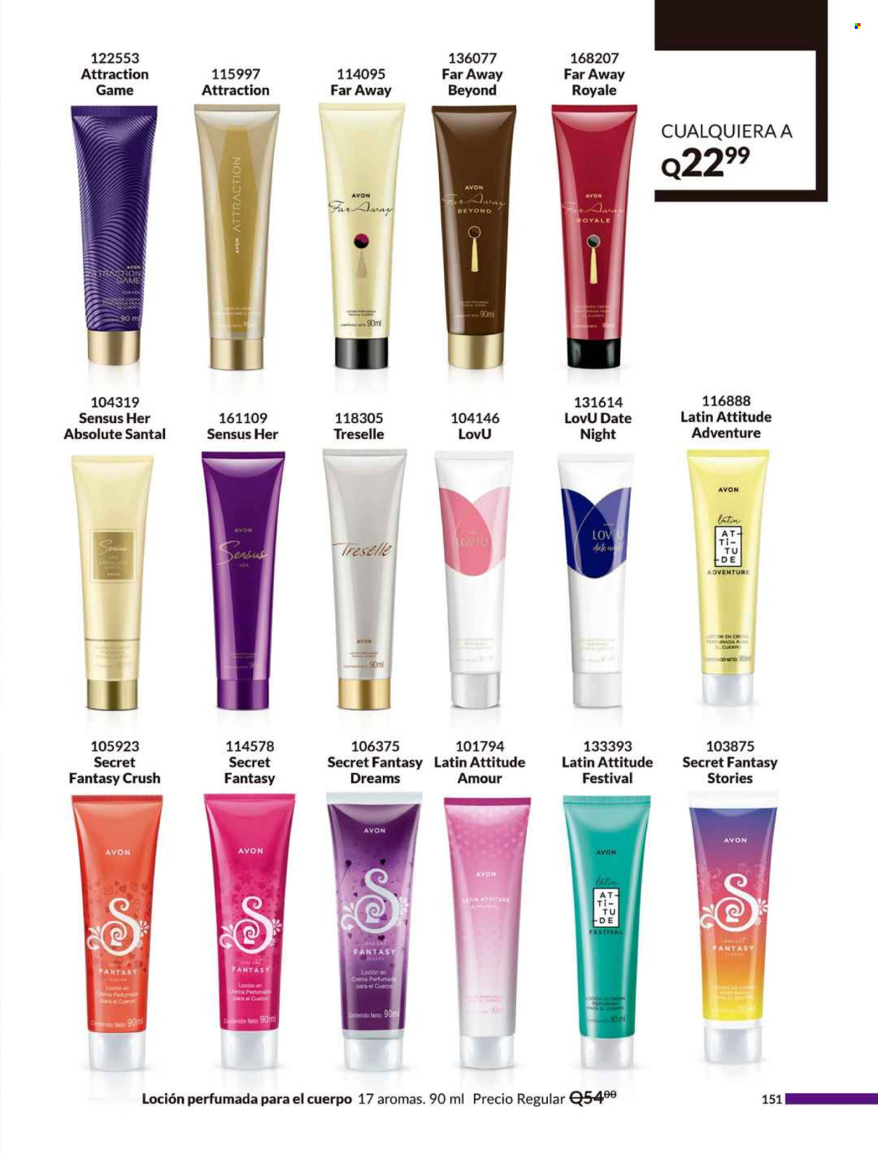 Catálogo Avon - 14.5.2024 - 18.6.2024. Página 151