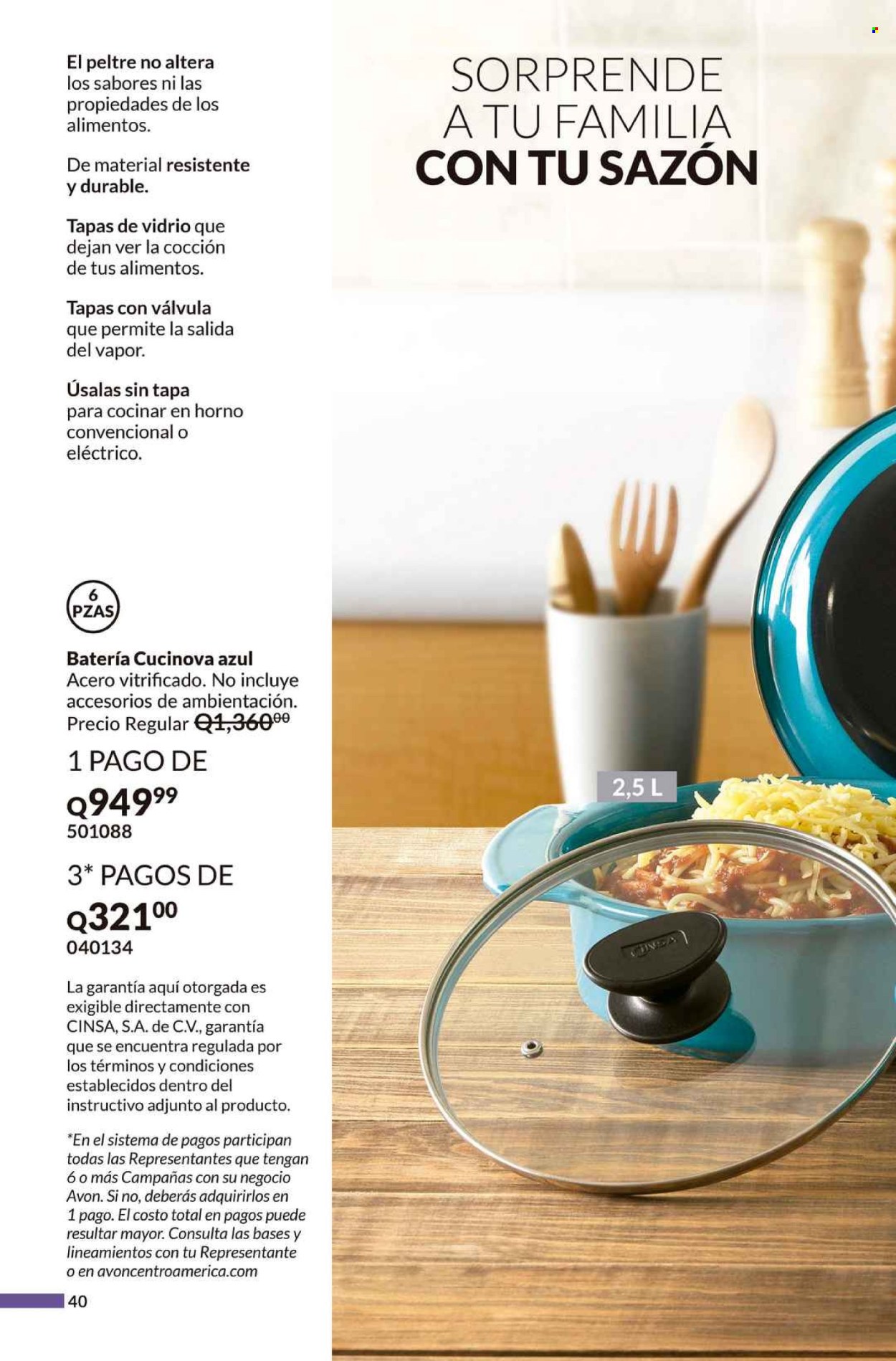 Catálogo Avon - 14.5.2024 - 18.6.2024. Página 40