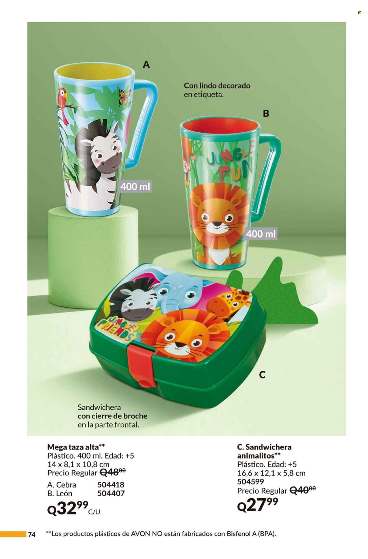 Catálogo Avon - 14.5.2024 - 18.6.2024. Página 74