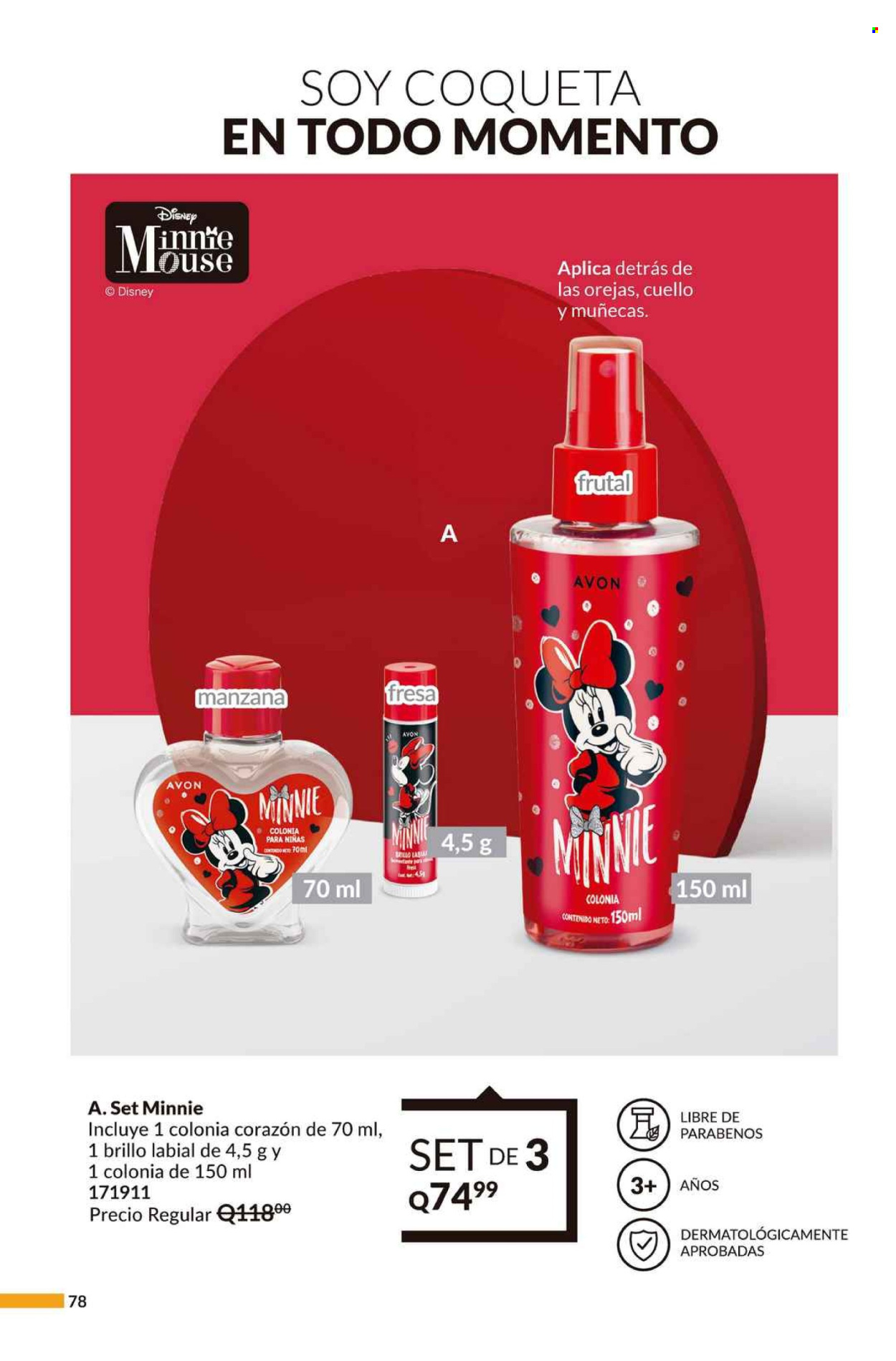 Catálogo Avon - 14.5.2024 - 18.6.2024. Página 78