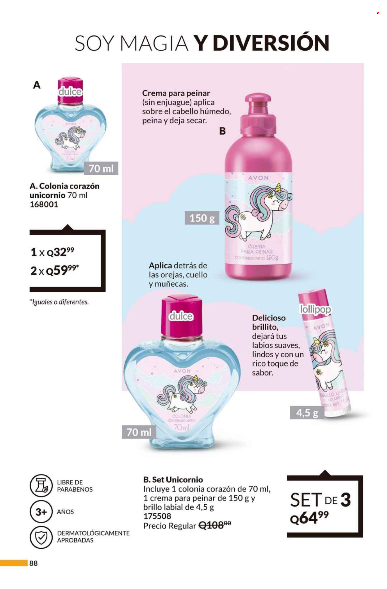 Catálogo Avon - 14.5.2024 - 18.6.2024. Página 88