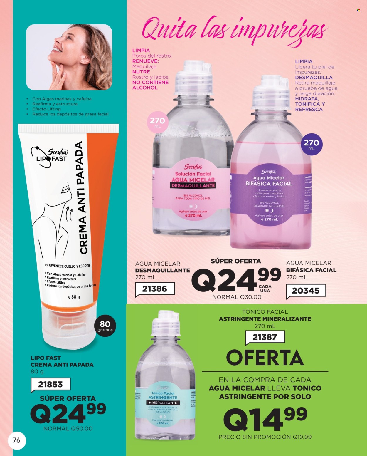 Catálogo Scentia. Página 80
