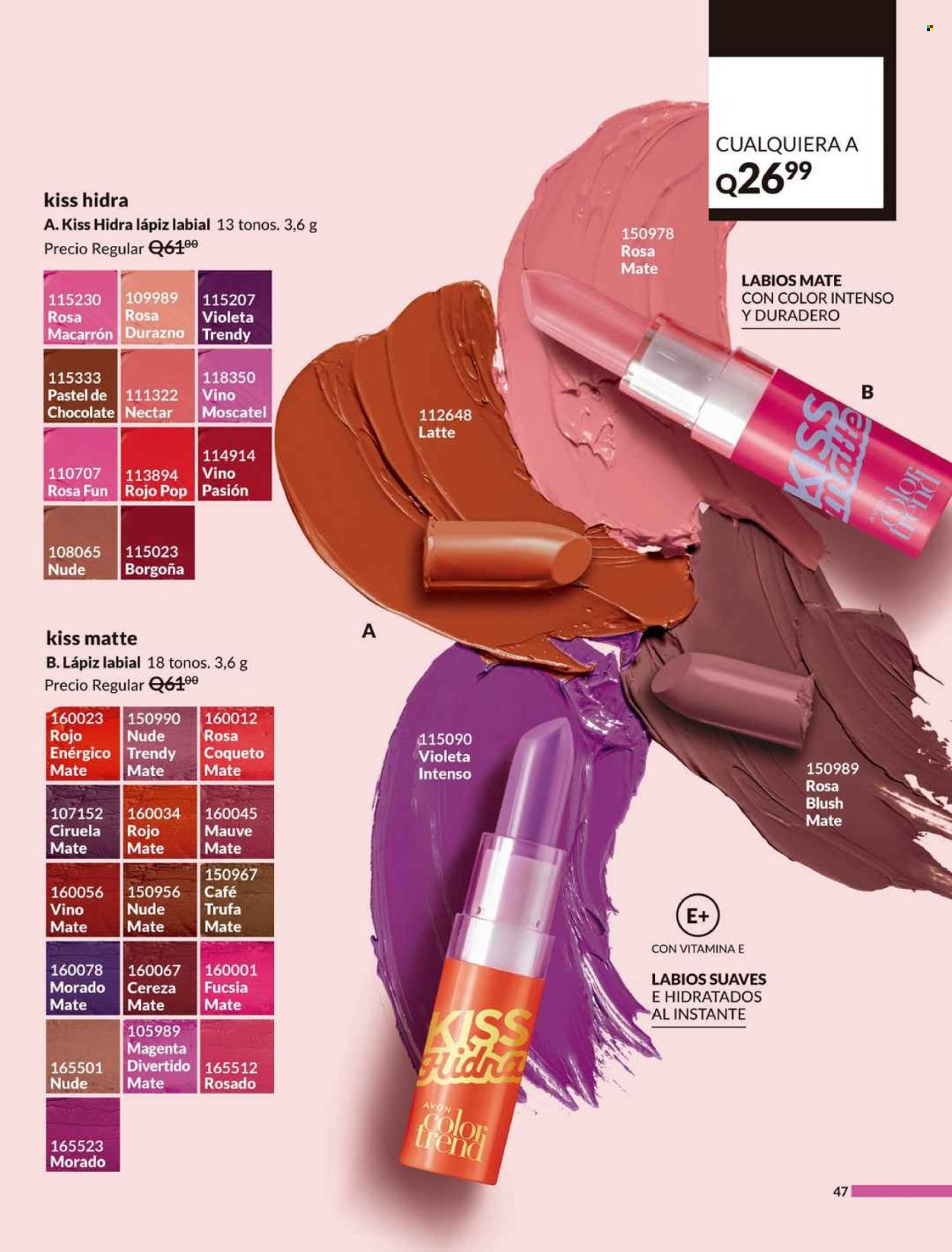 Catálogo Avon - 31.5.2024 - 5.7.2024. Página 47