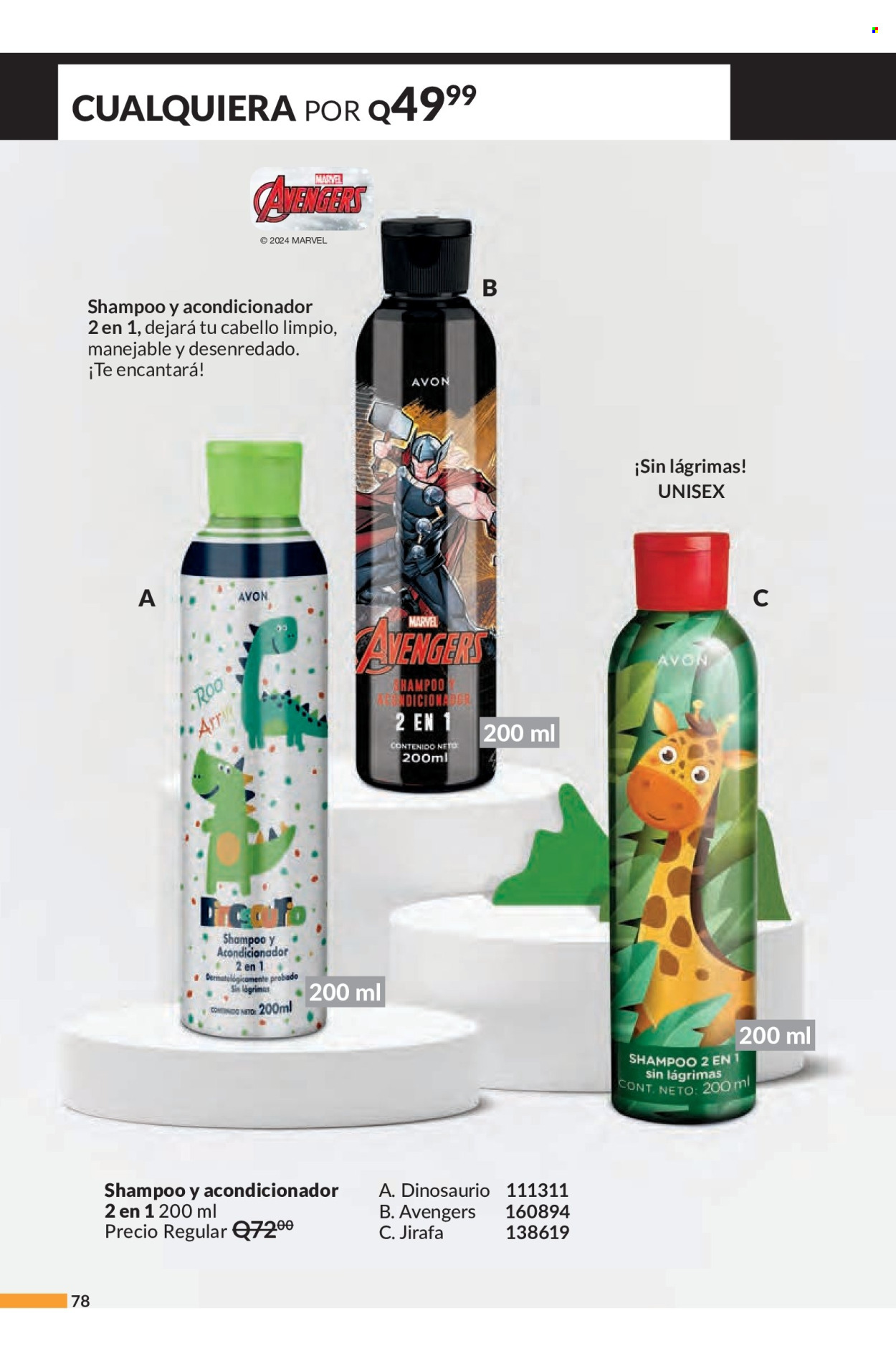 Catálogo Avon - 31.5.2024 - 5.7.2024. Página 78