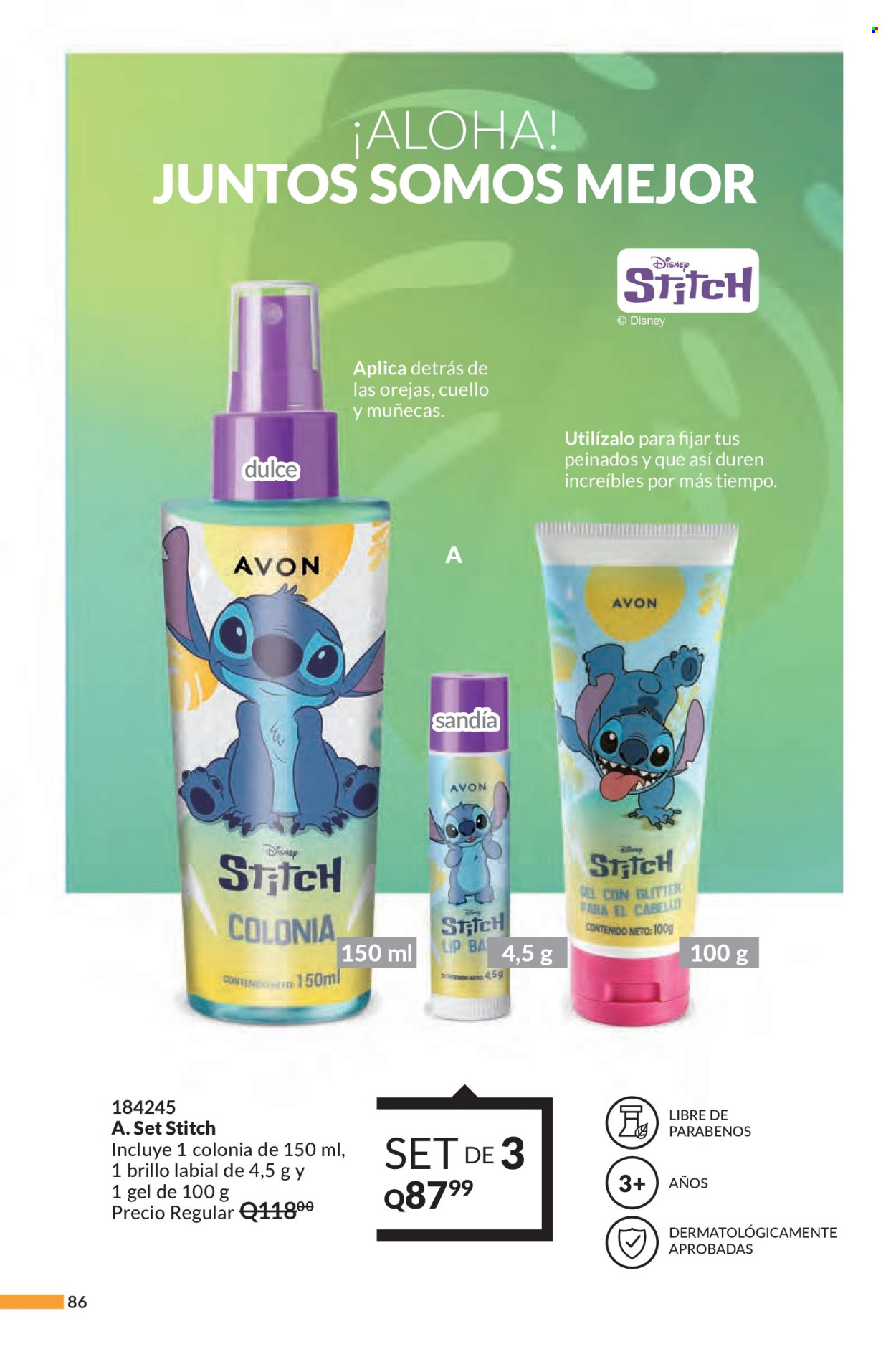 Catálogo Avon - 31.5.2024 - 5.7.2024. Página 86