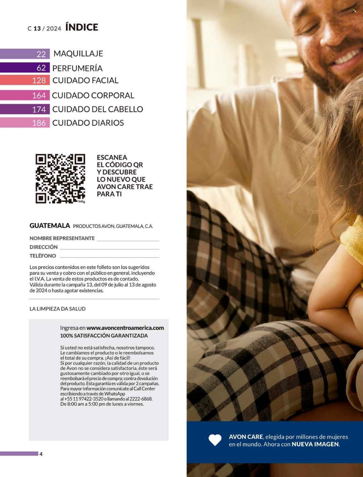 Catálogo Avon - 9.7.2024 - 13.8.2024. Página 4