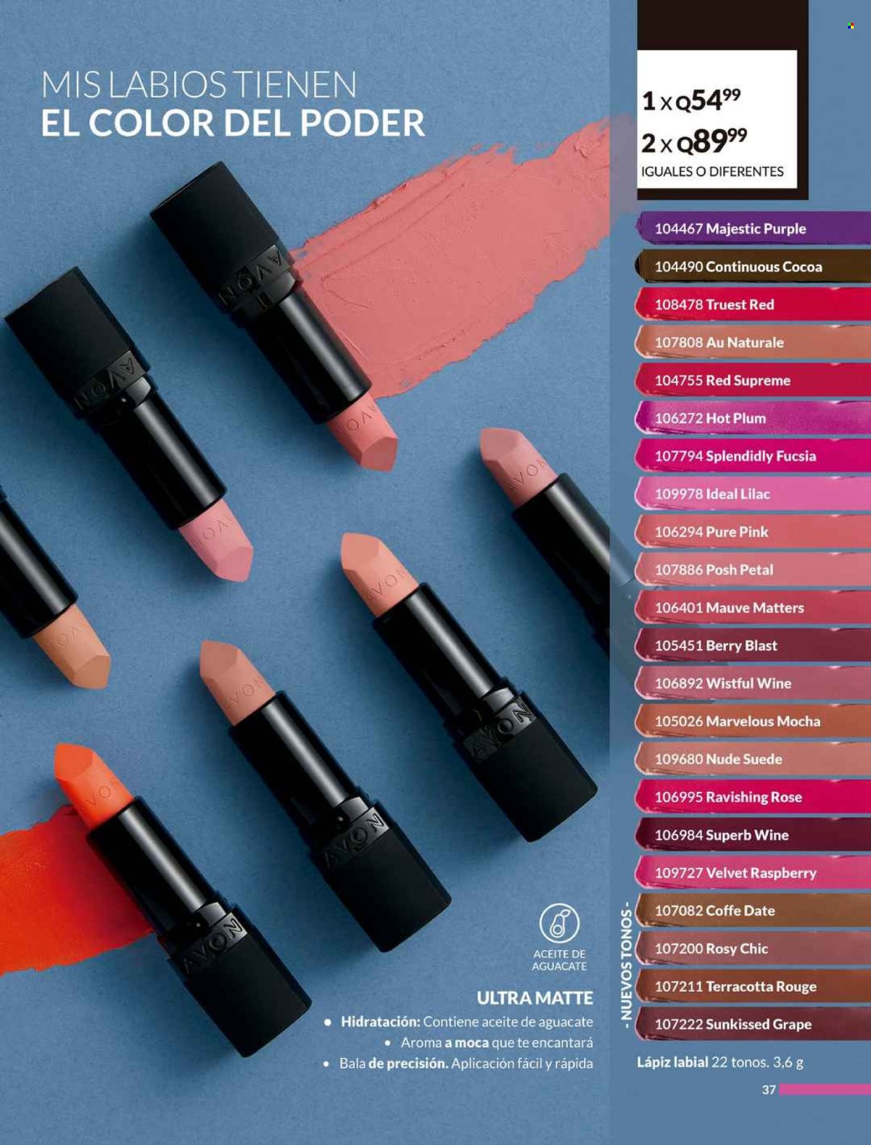 Catálogo Avon - 9.7.2024 - 13.8.2024. Página 37