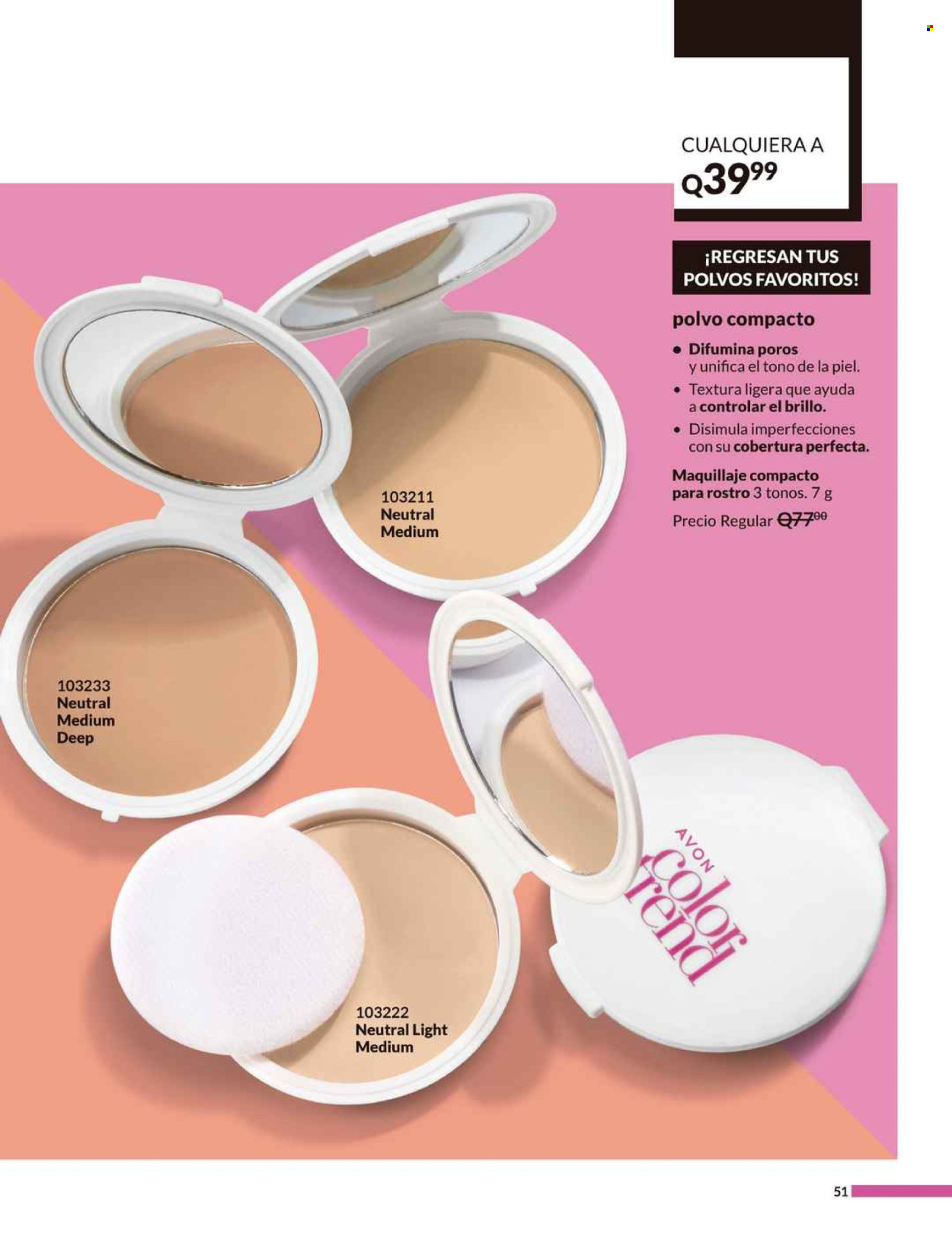 Catálogo Avon - 9.7.2024 - 13.8.2024. Página 51