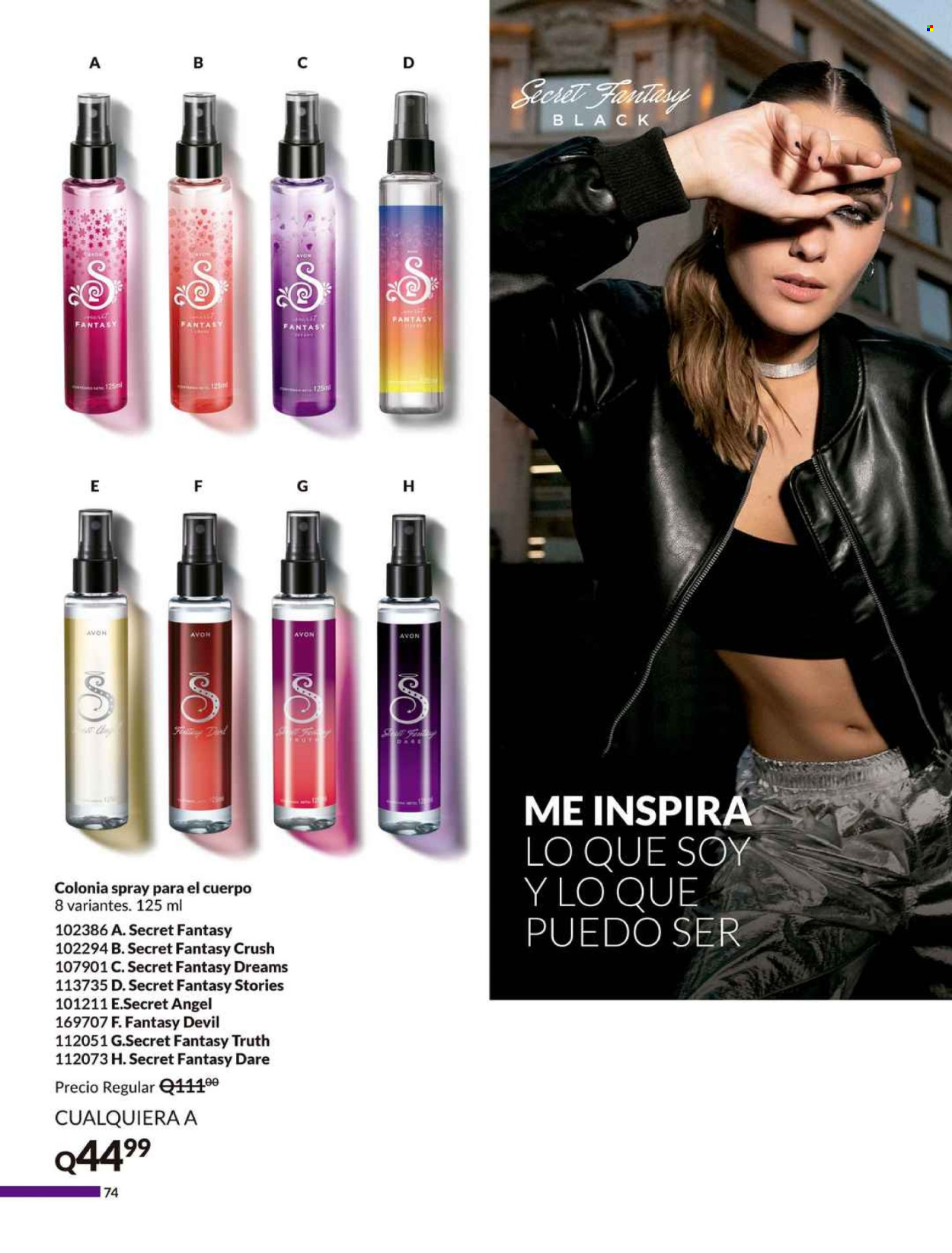 Catálogo Avon - 9.7.2024 - 13.8.2024. Página 74
