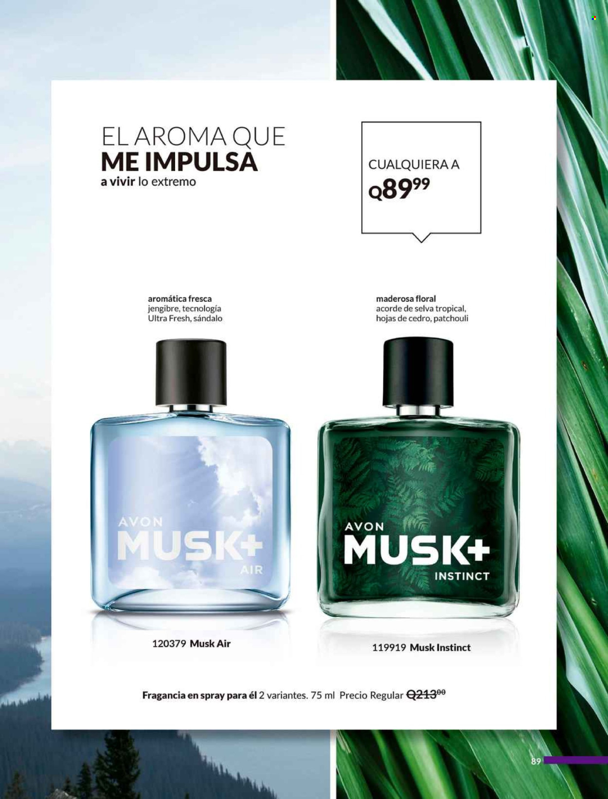 Catálogo Avon - 9.7.2024 - 13.8.2024. Página 89