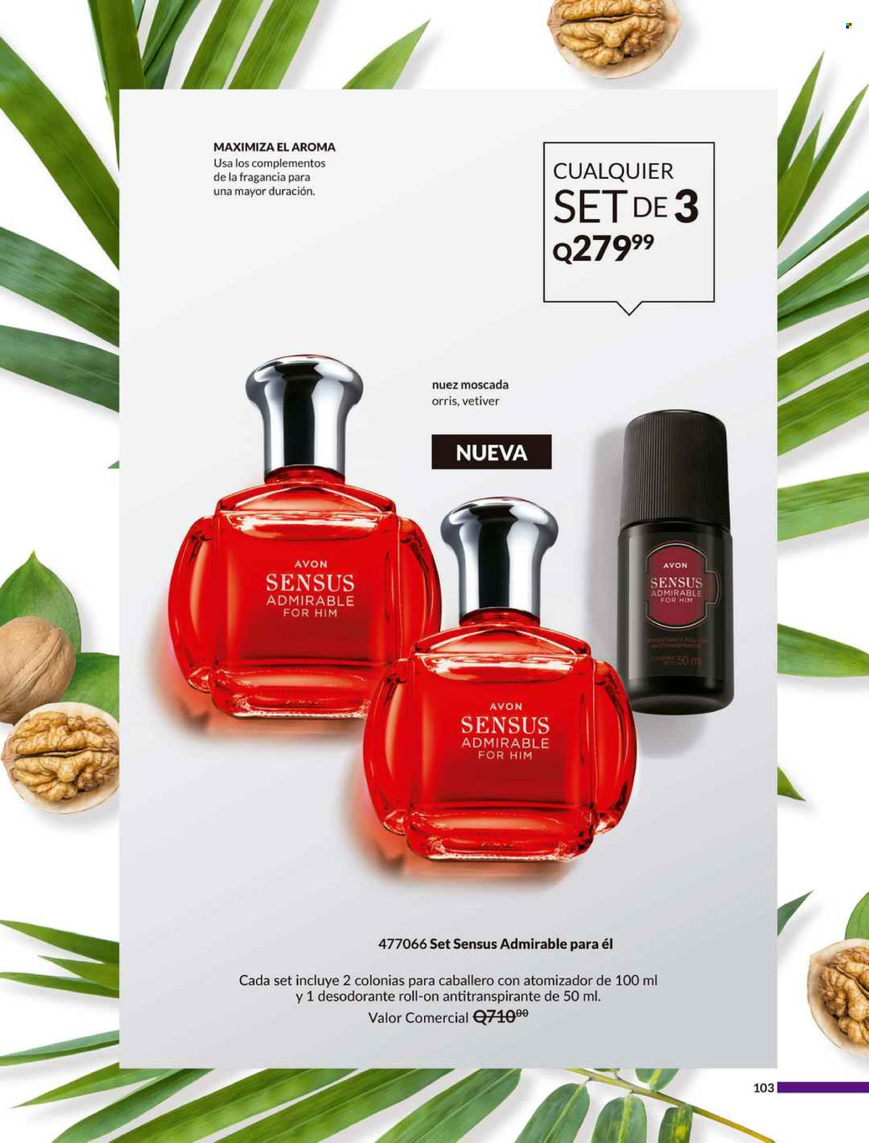 Catálogo Avon - 9.7.2024 - 13.8.2024. Página 103
