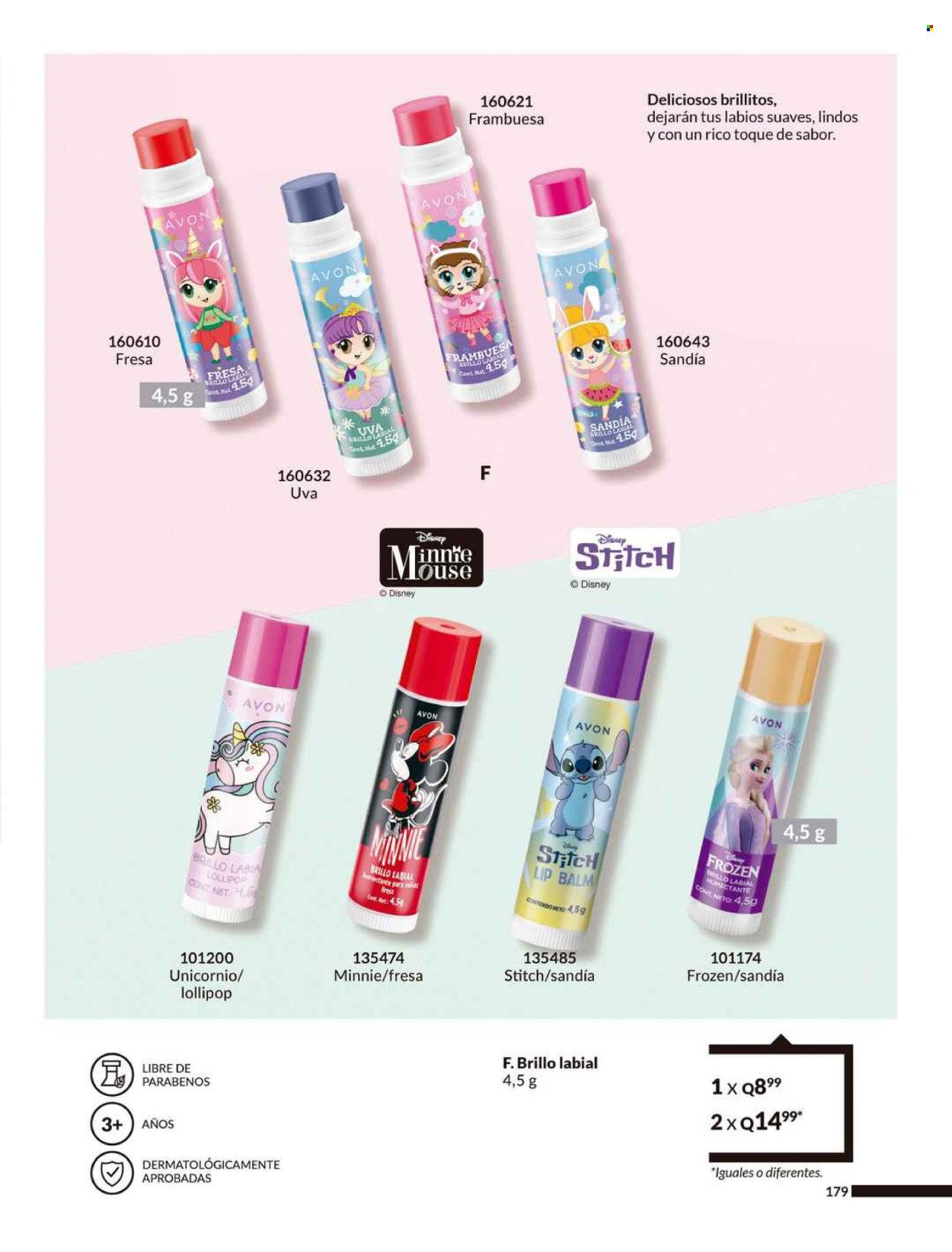 Catálogo Avon - 9.7.2024 - 13.8.2024. Página 179