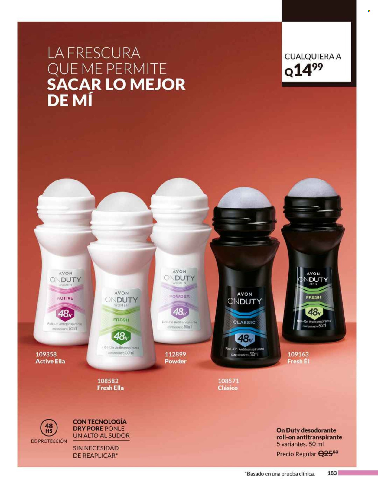 Catálogo Avon - 9.7.2024 - 13.8.2024. Página 183