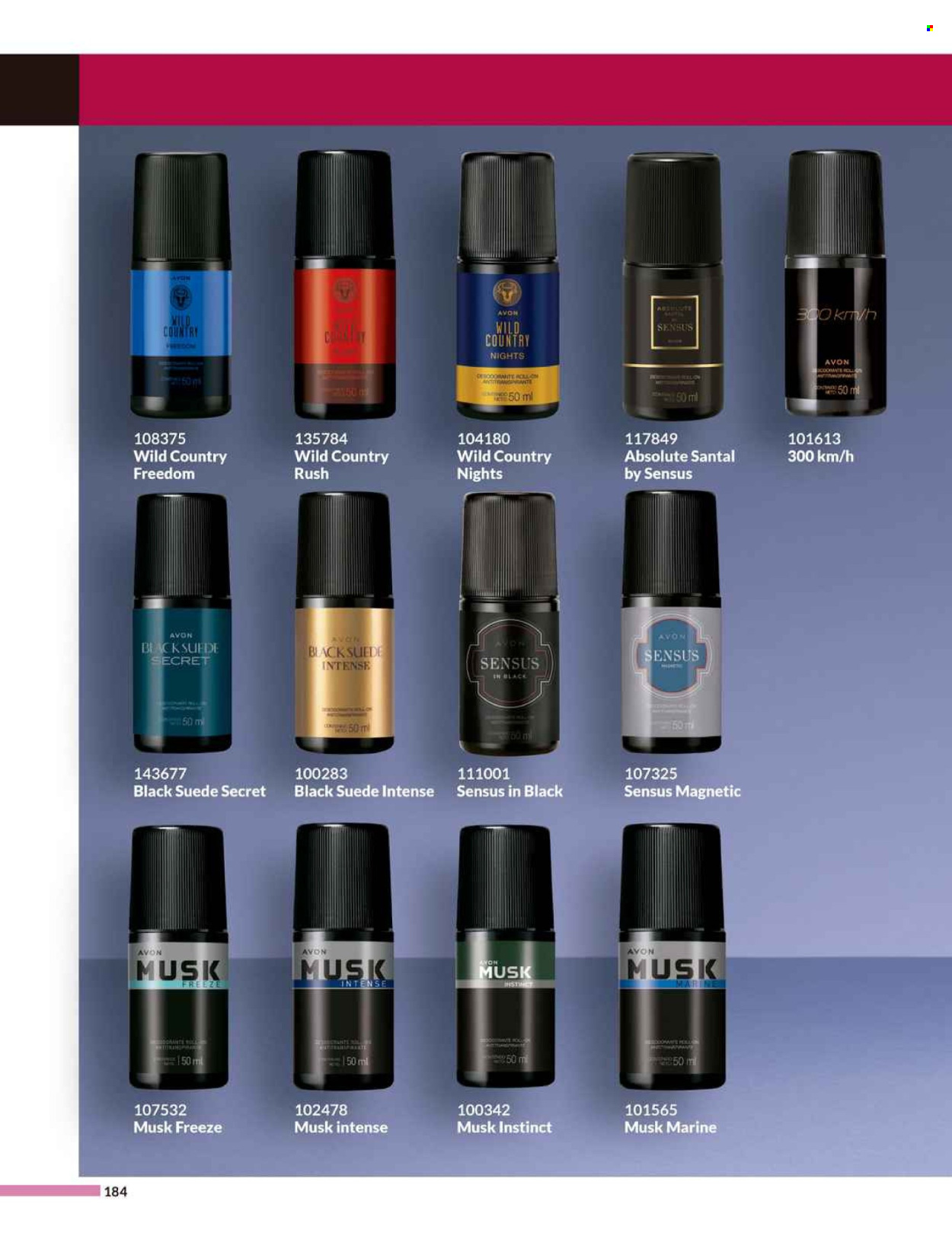 Catálogo Avon - 9.7.2024 - 13.8.2024. Página 184