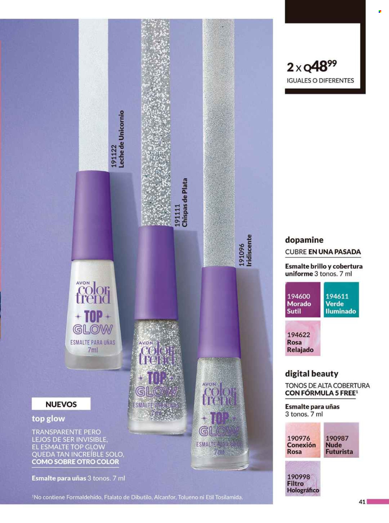 Catálogo Avon - 26.7.2024 - 2.9.2024. Página 41