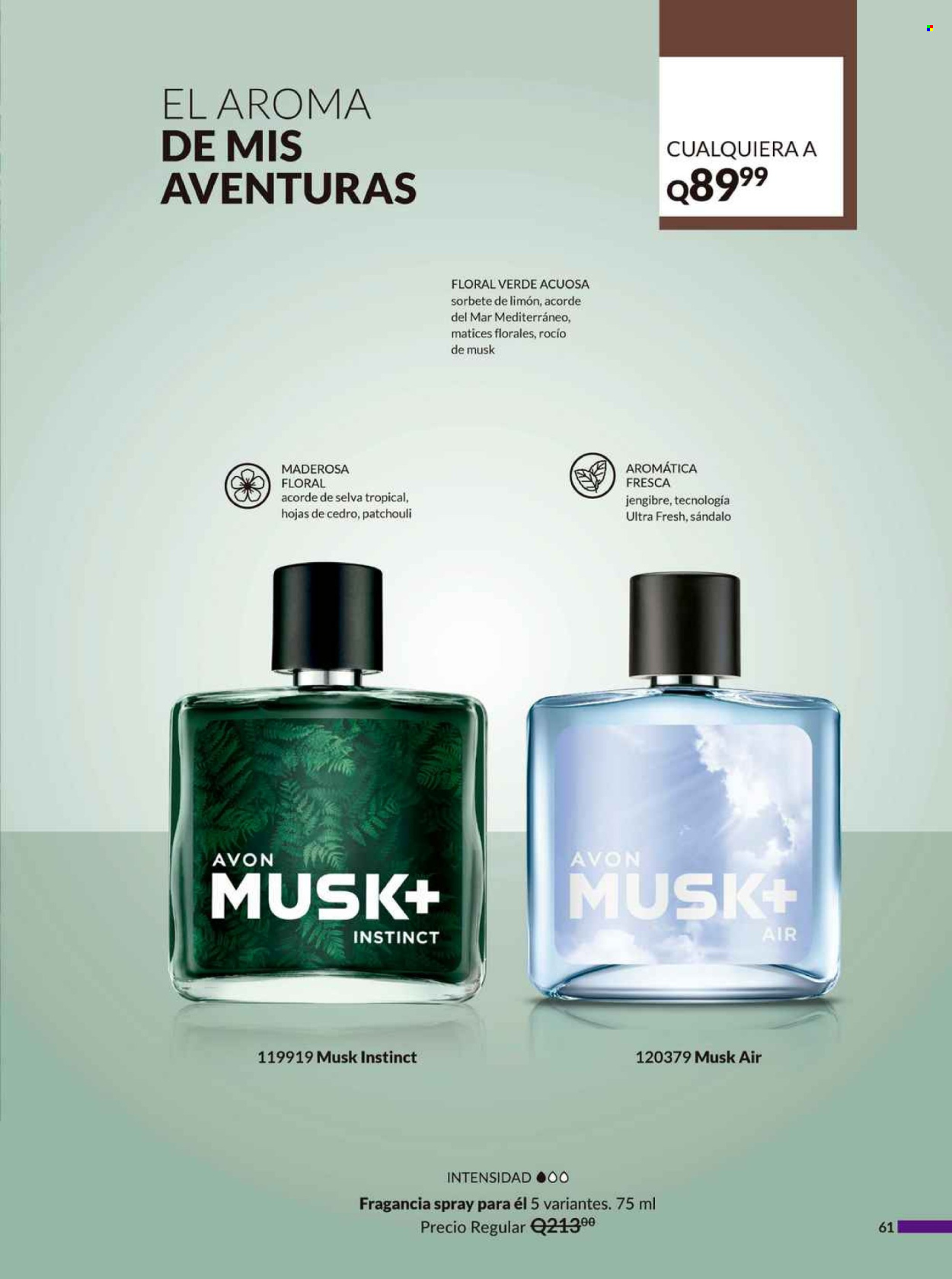 Catálogo Avon - 26.7.2024 - 2.9.2024. Página 61