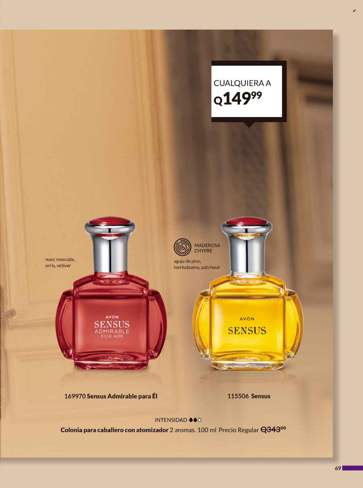 Catálogo Avon - 26.7.2024 - 2.9.2024. Página 69