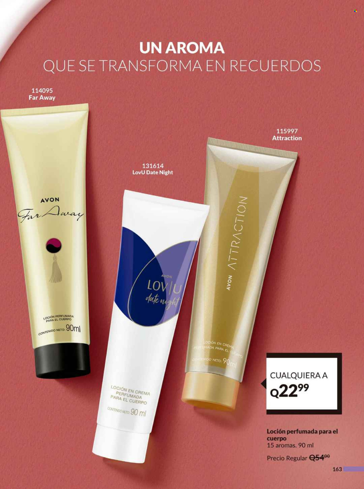 Catálogo Avon - 26.7.2024 - 2.9.2024. Página 163