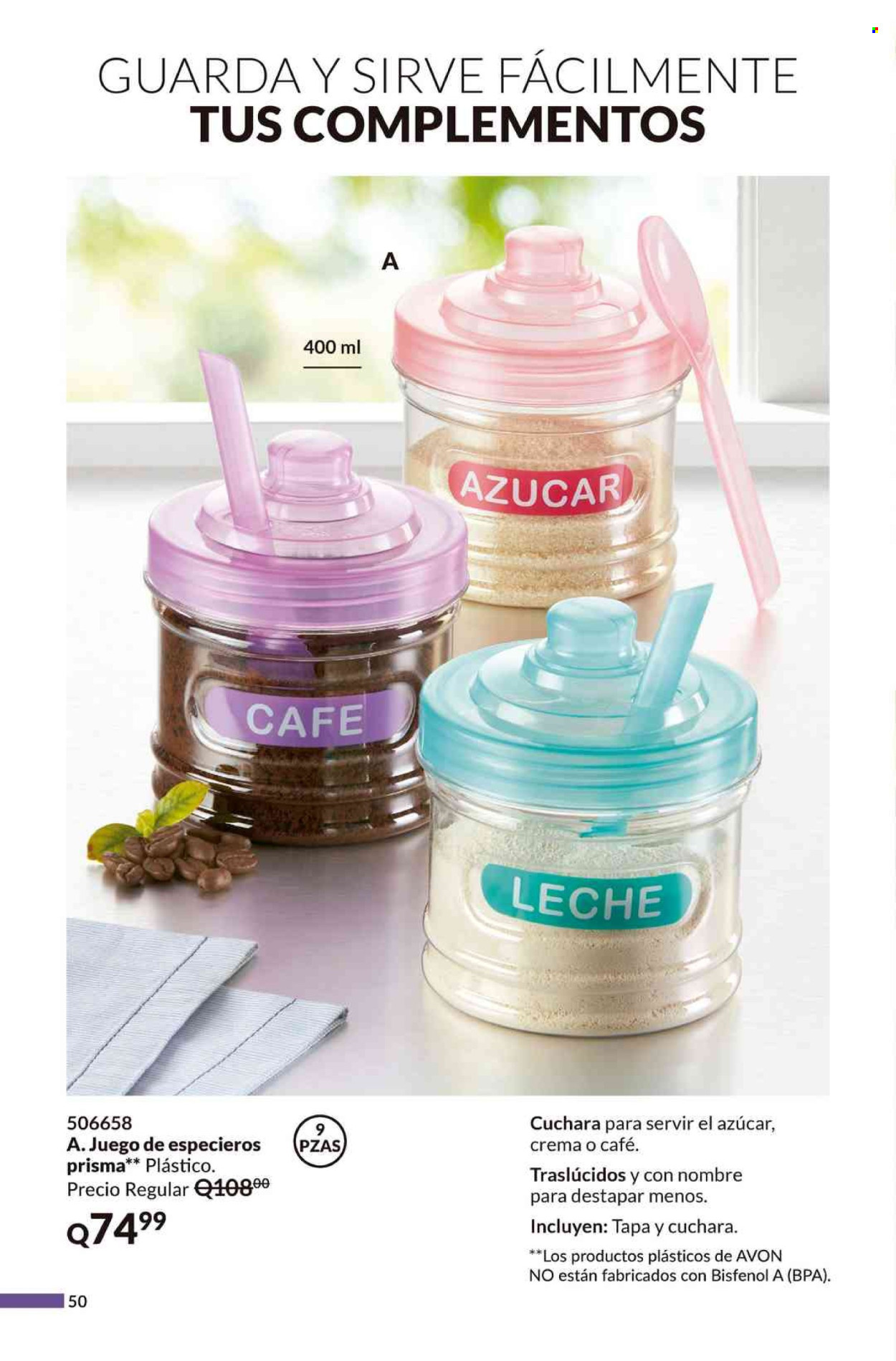 Catálogo Avon - 26.7.2024 - 2.9.2024. Página 50