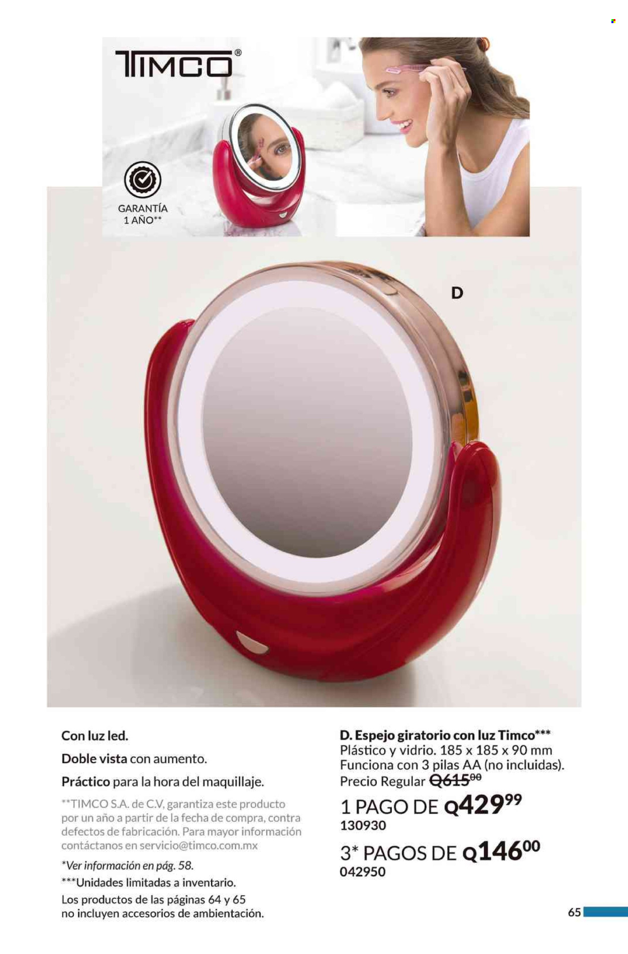 Catálogo Avon - 26.7.2024 - 2.9.2024. Página 65
