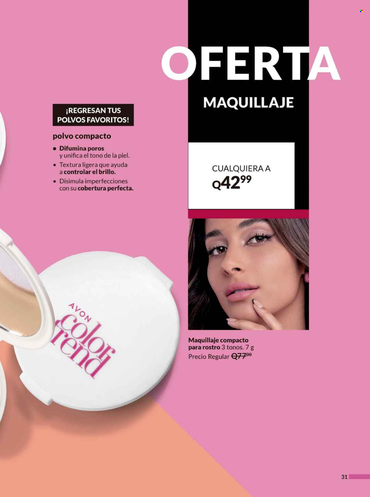 Catálogo Avon - 14.8.2024 - 19.9.2024. Página 31