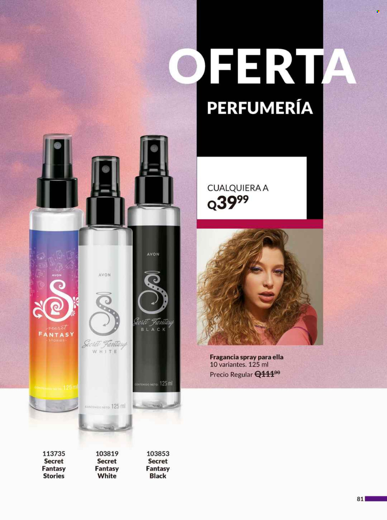 Catálogo Avon - 14.8.2024 - 19.9.2024. Página 81