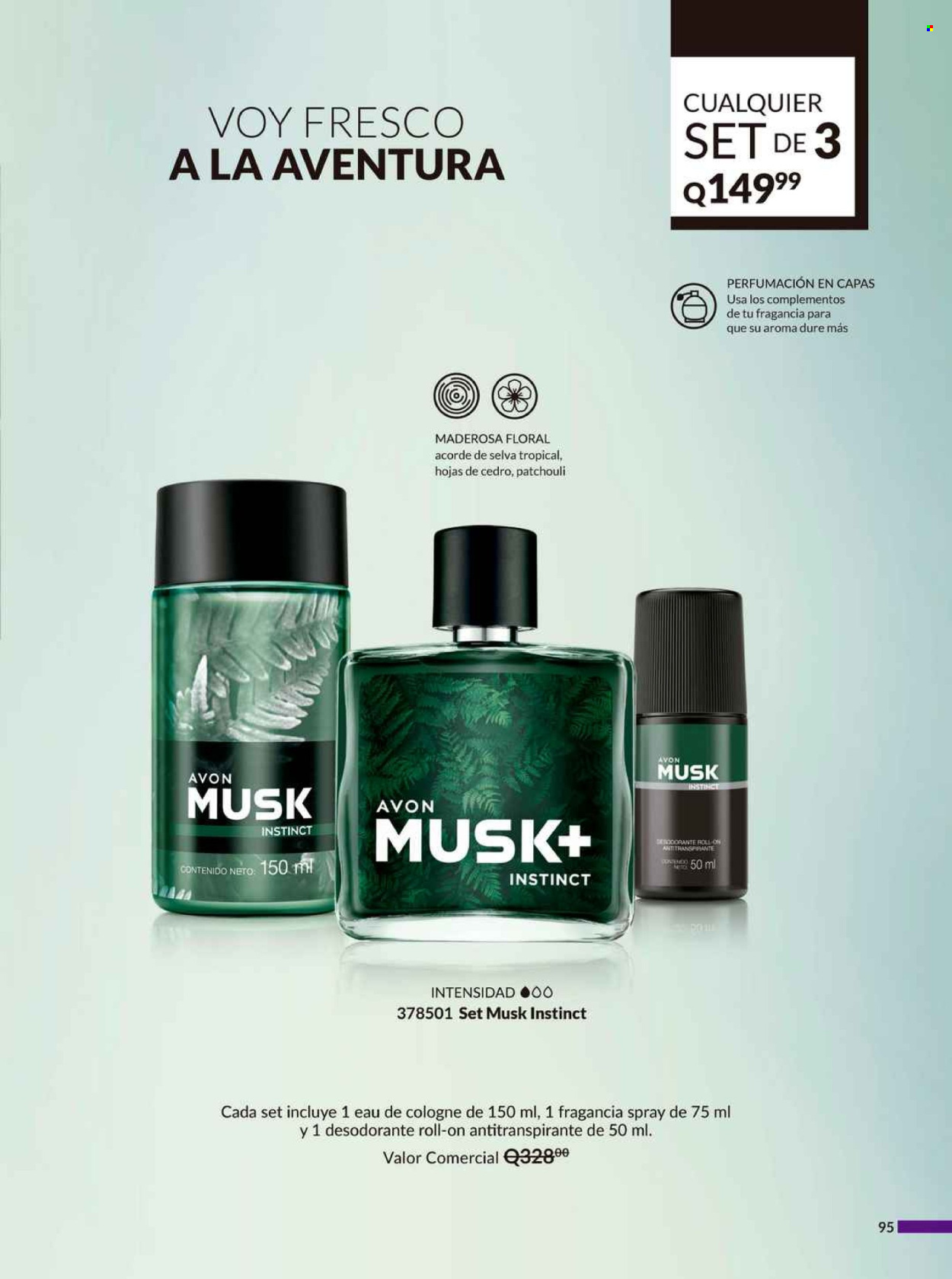 Catálogo Avon - 14.8.2024 - 19.9.2024. Página 95