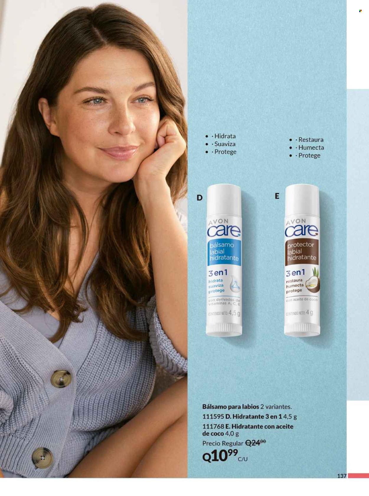 Catálogo Avon - 14.8.2024 - 19.9.2024. Página 137