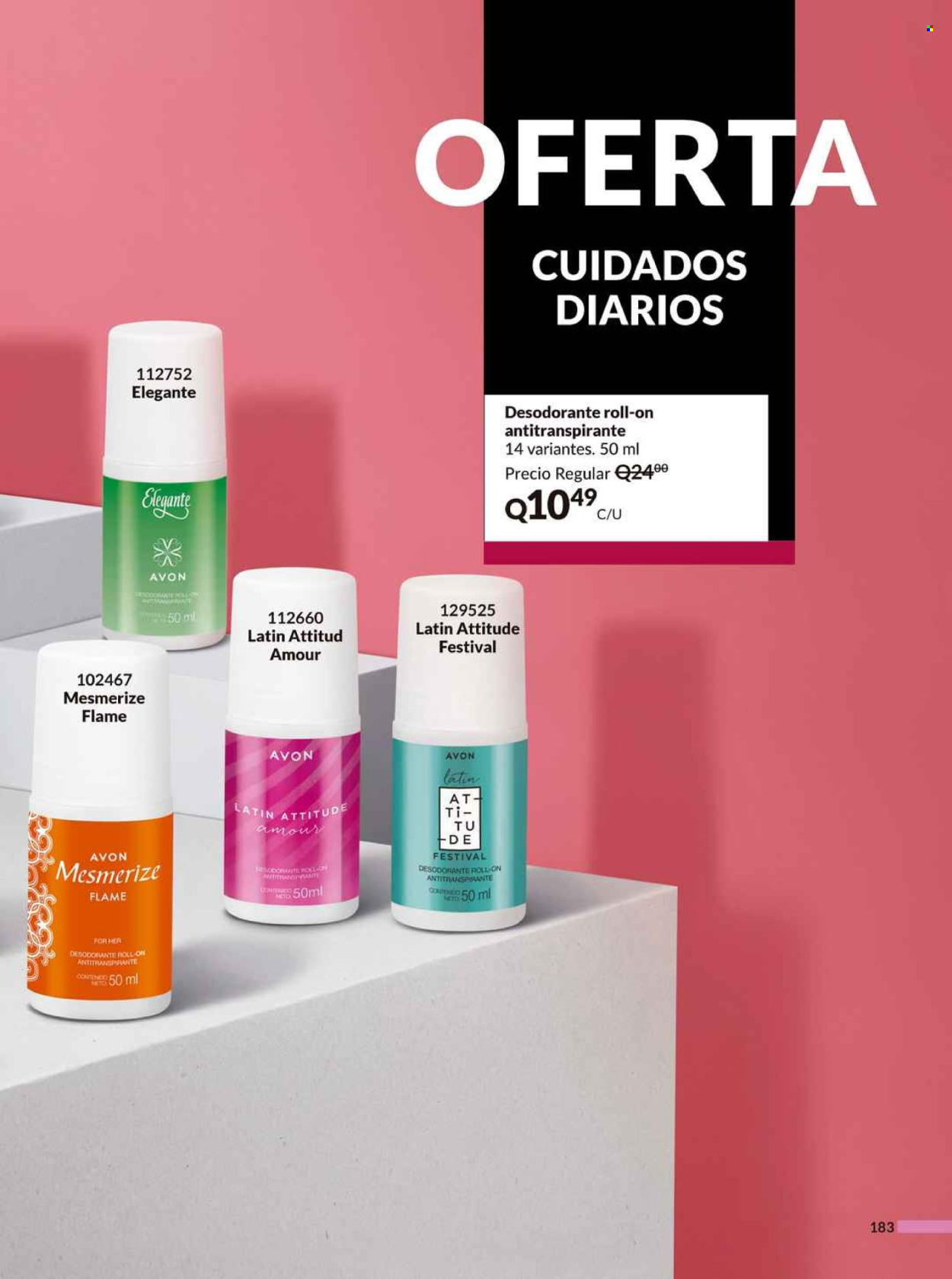 Catálogo Avon - 14.8.2024 - 19.9.2024. Página 183