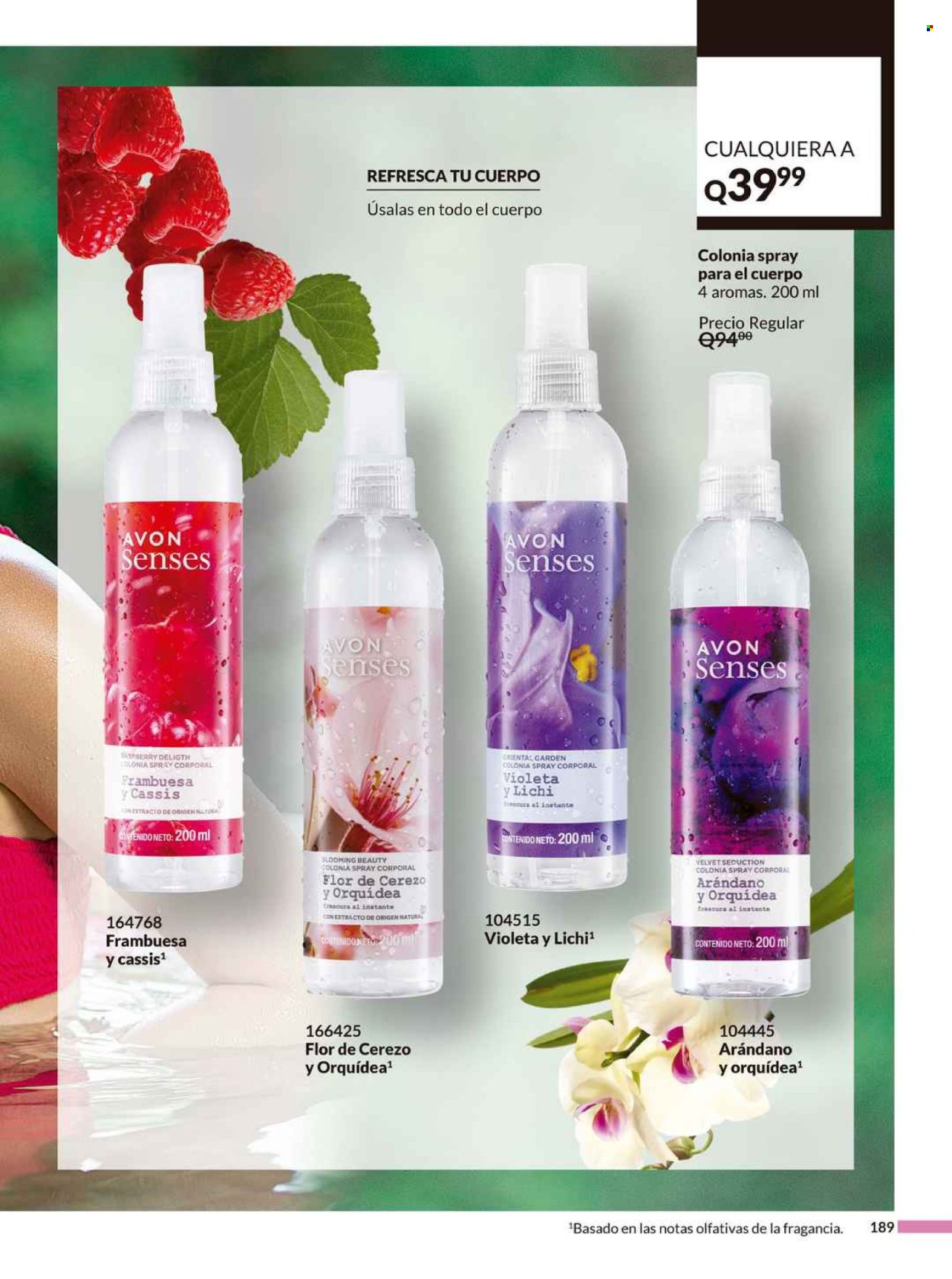 Catálogo Avon - 14.8.2024 - 19.9.2024. Página 189