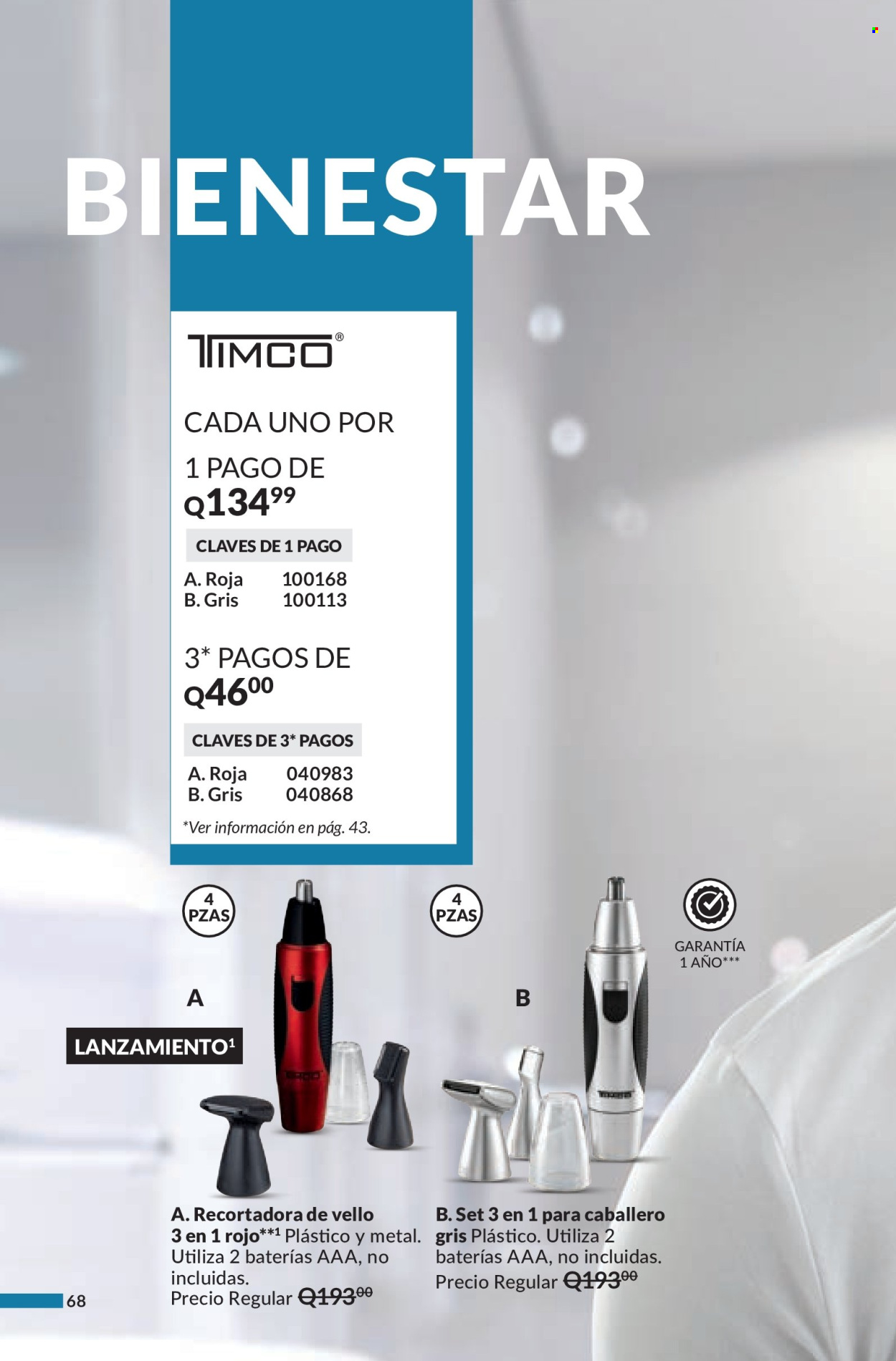 Catálogo Avon - 14.8.2024 - 19.9.2024. Página 68