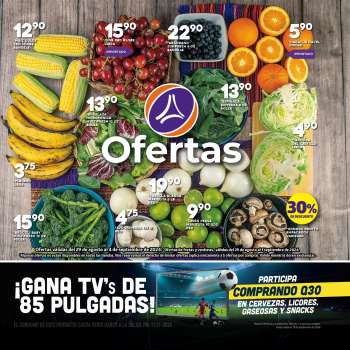 Folleto actual Supermercados La Torre - 29.8.2024 - 4.9.2024.