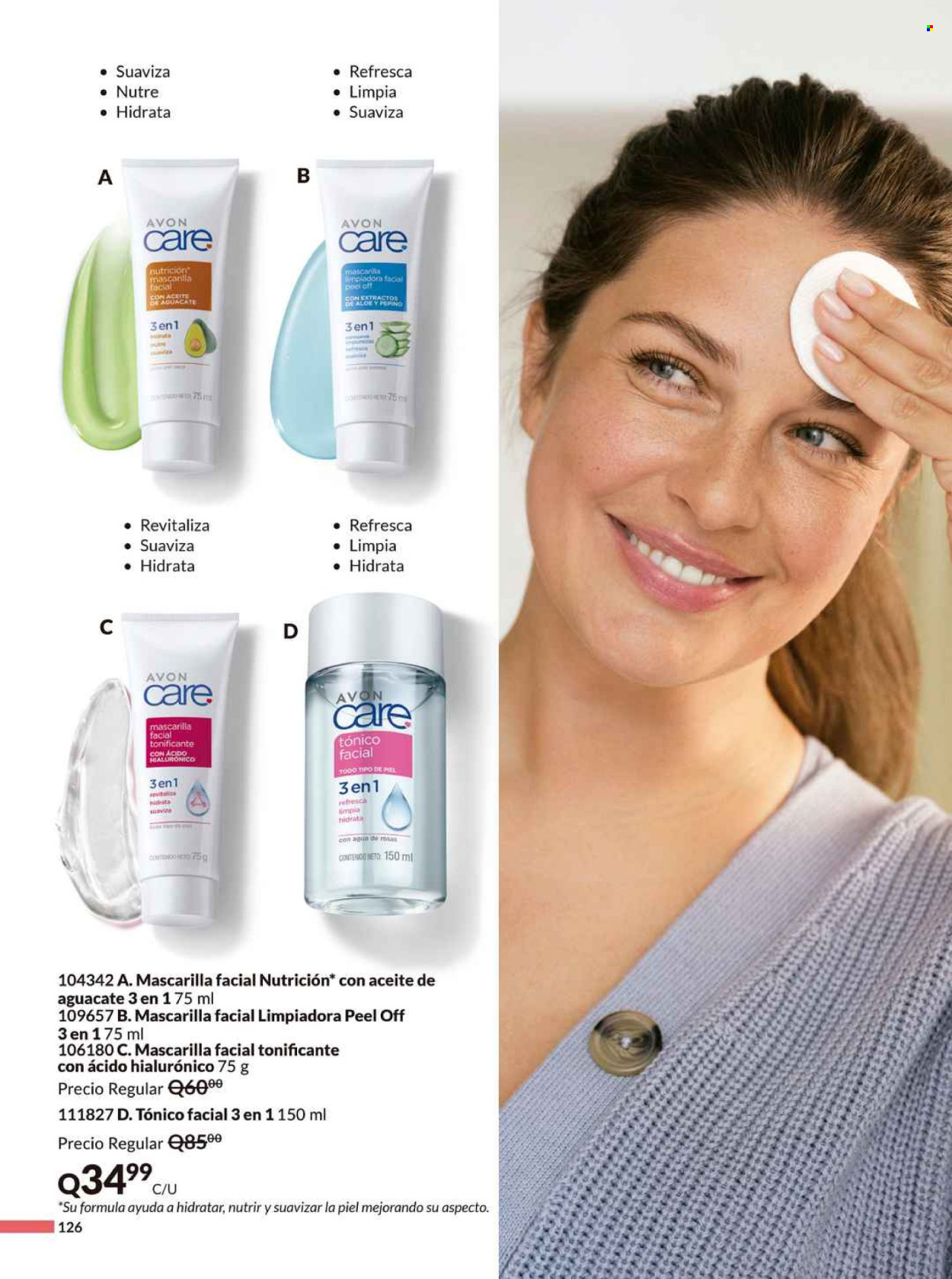 Catálogo Avon - 3.9.2024 - 8.10.2024. Página 126