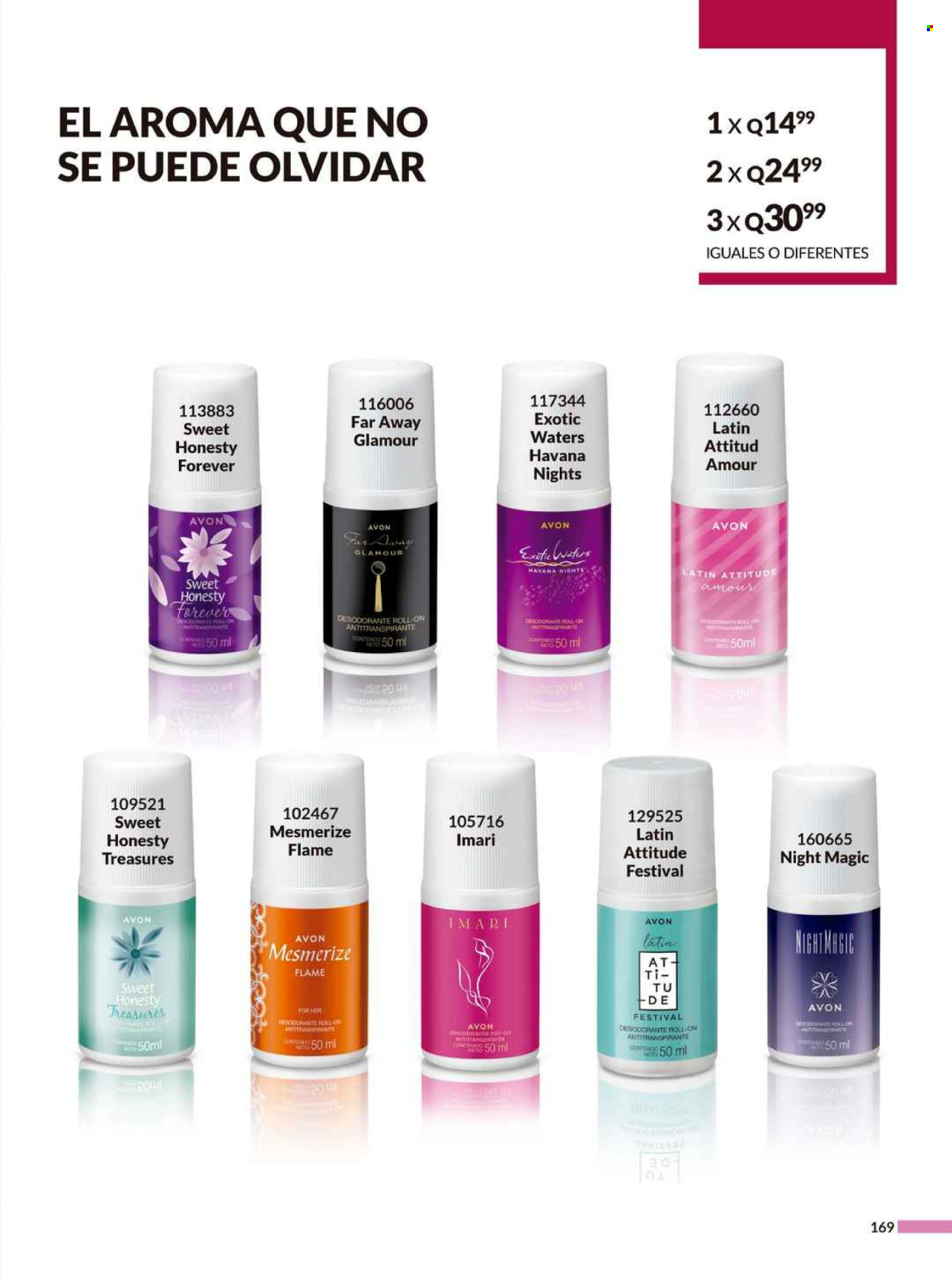 Catálogo Avon - 3.9.2024 - 8.10.2024. Página 169