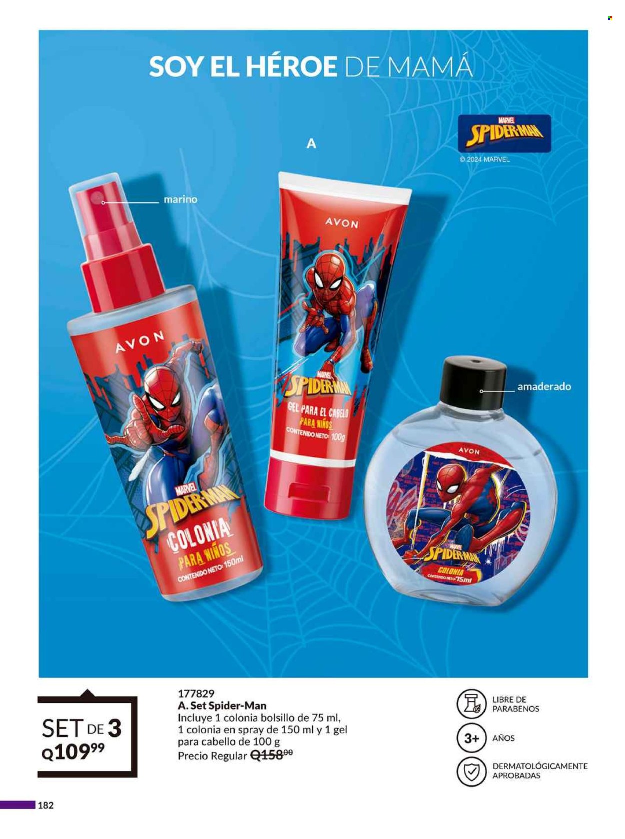 Catálogo Avon - 3.9.2024 - 8.10.2024. Página 182