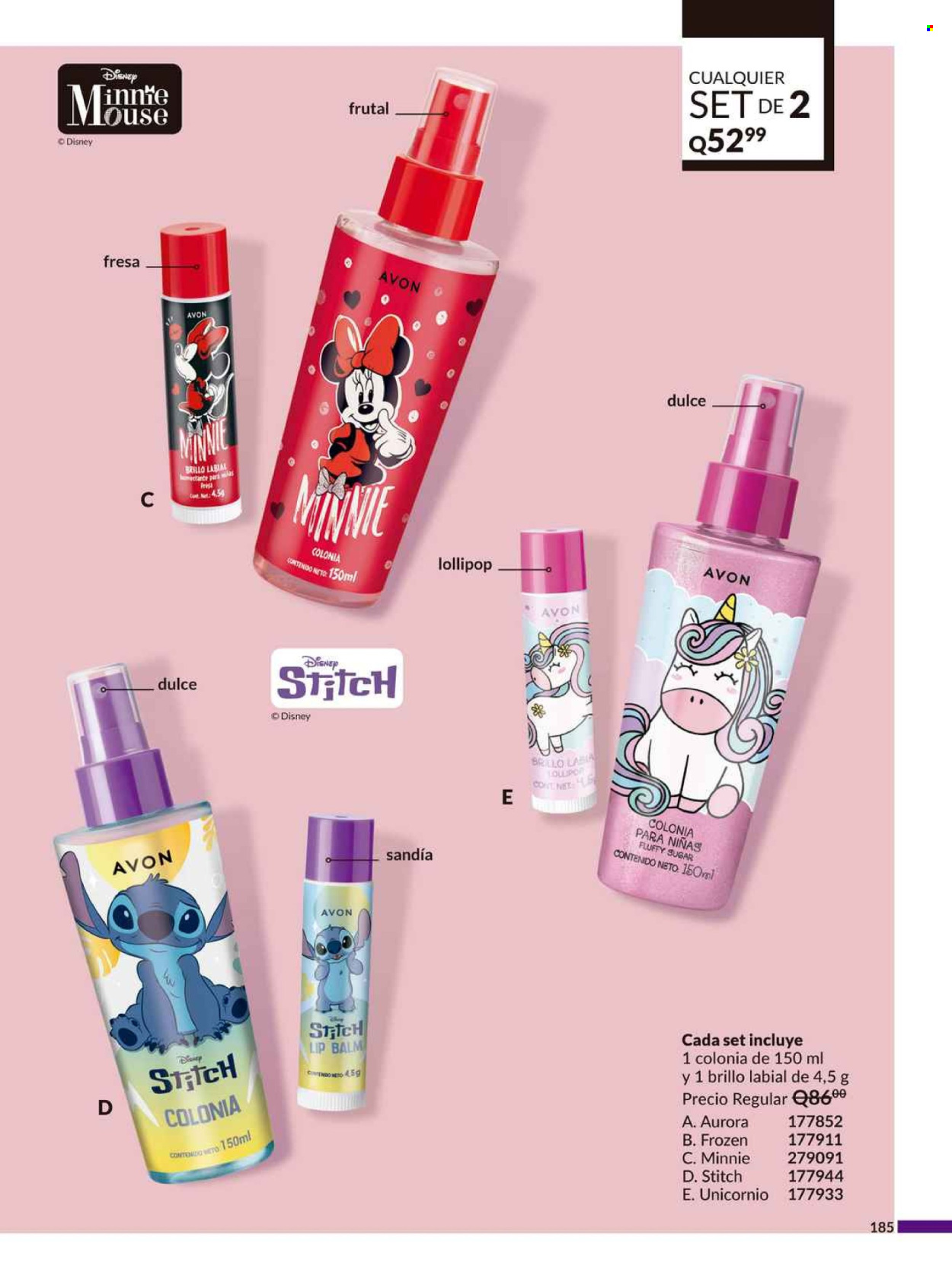 Catálogo Avon - 3.9.2024 - 8.10.2024. Página 185