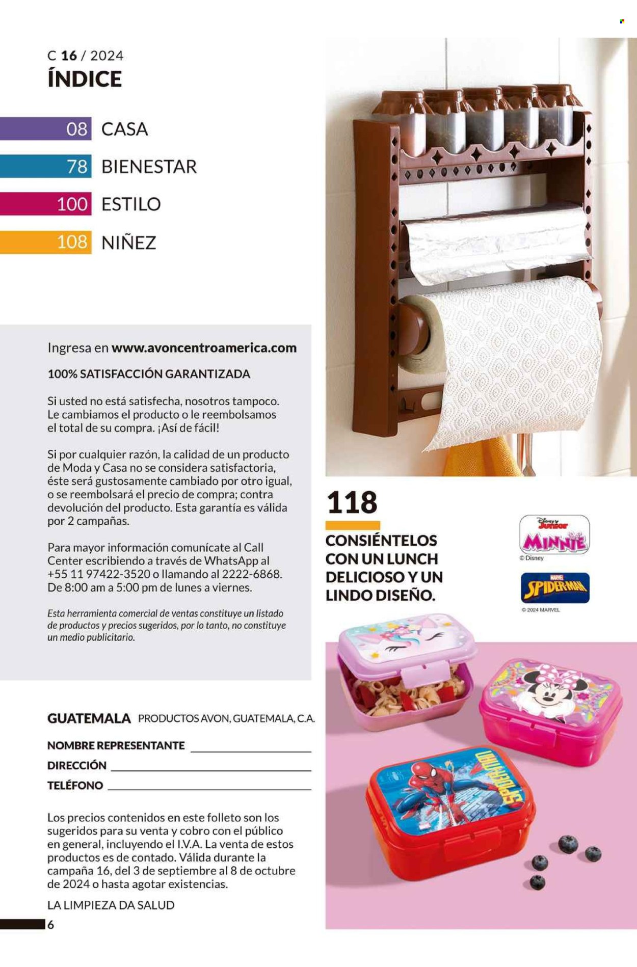 Catálogo Avon - 3.9.2024 - 8.10.2024. Página 6