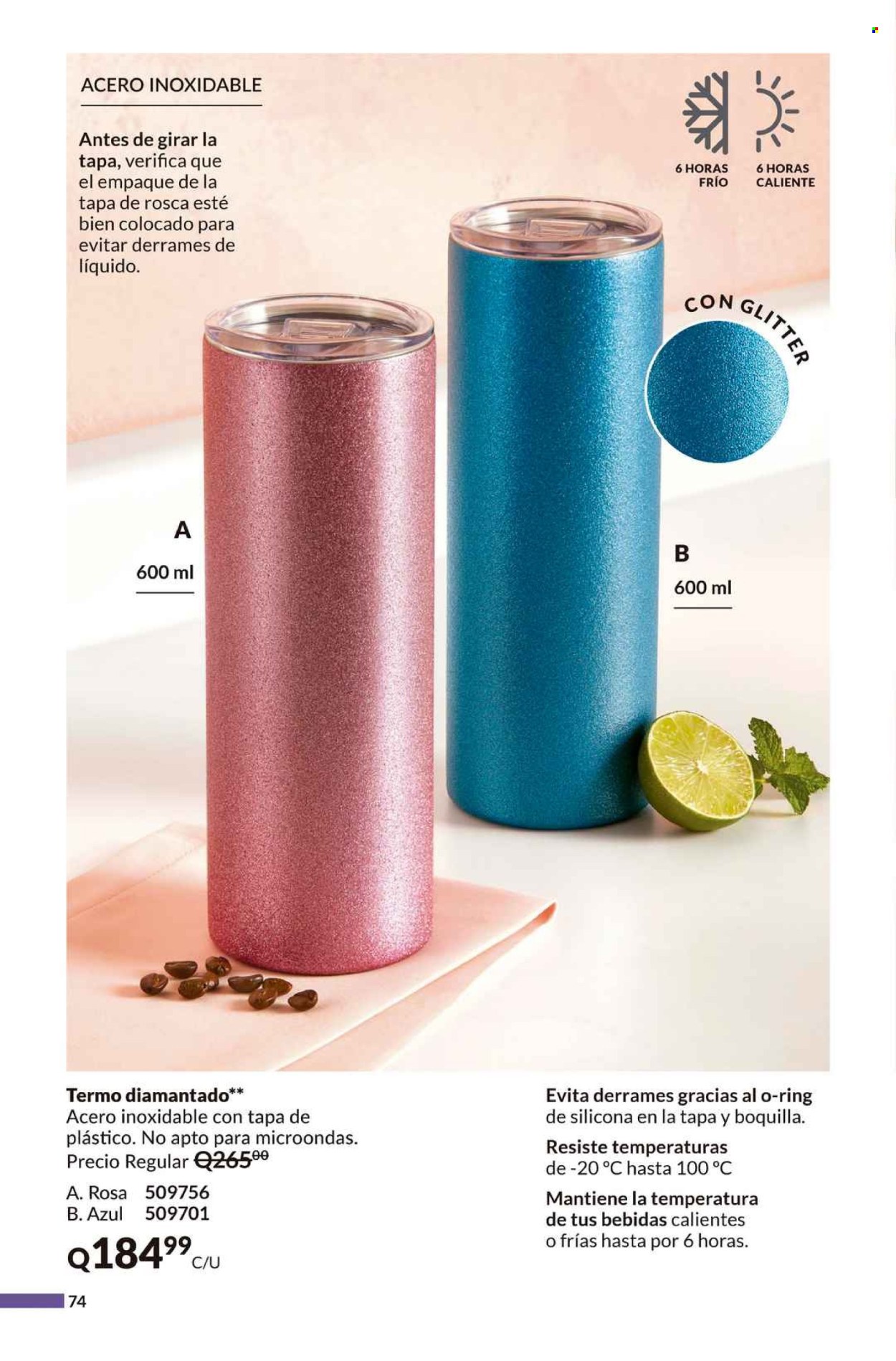 Catálogo Avon - 3.9.2024 - 8.10.2024. Página 74