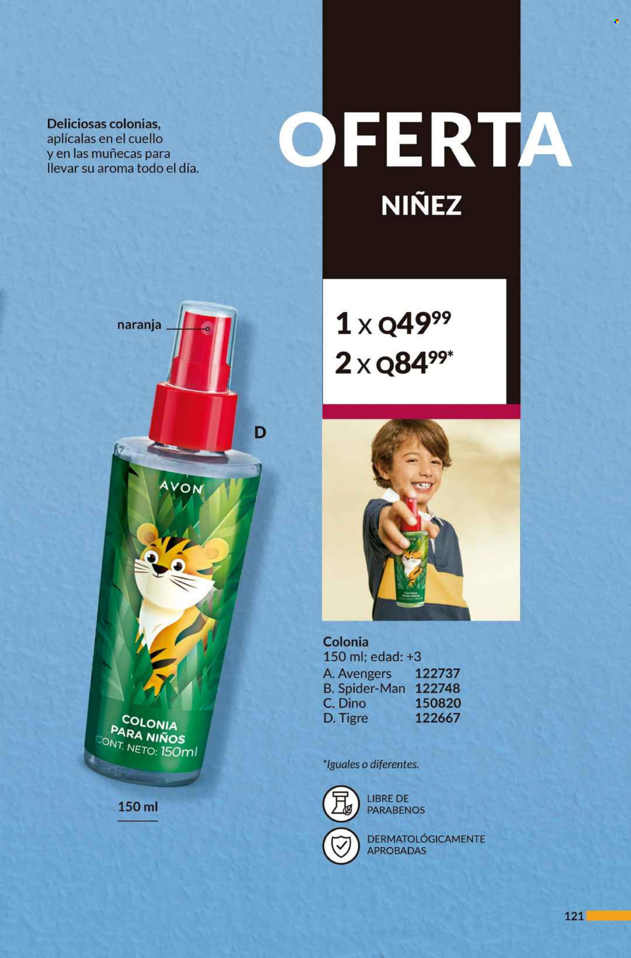 Catálogo Avon - 3.9.2024 - 8.10.2024. Página 121
