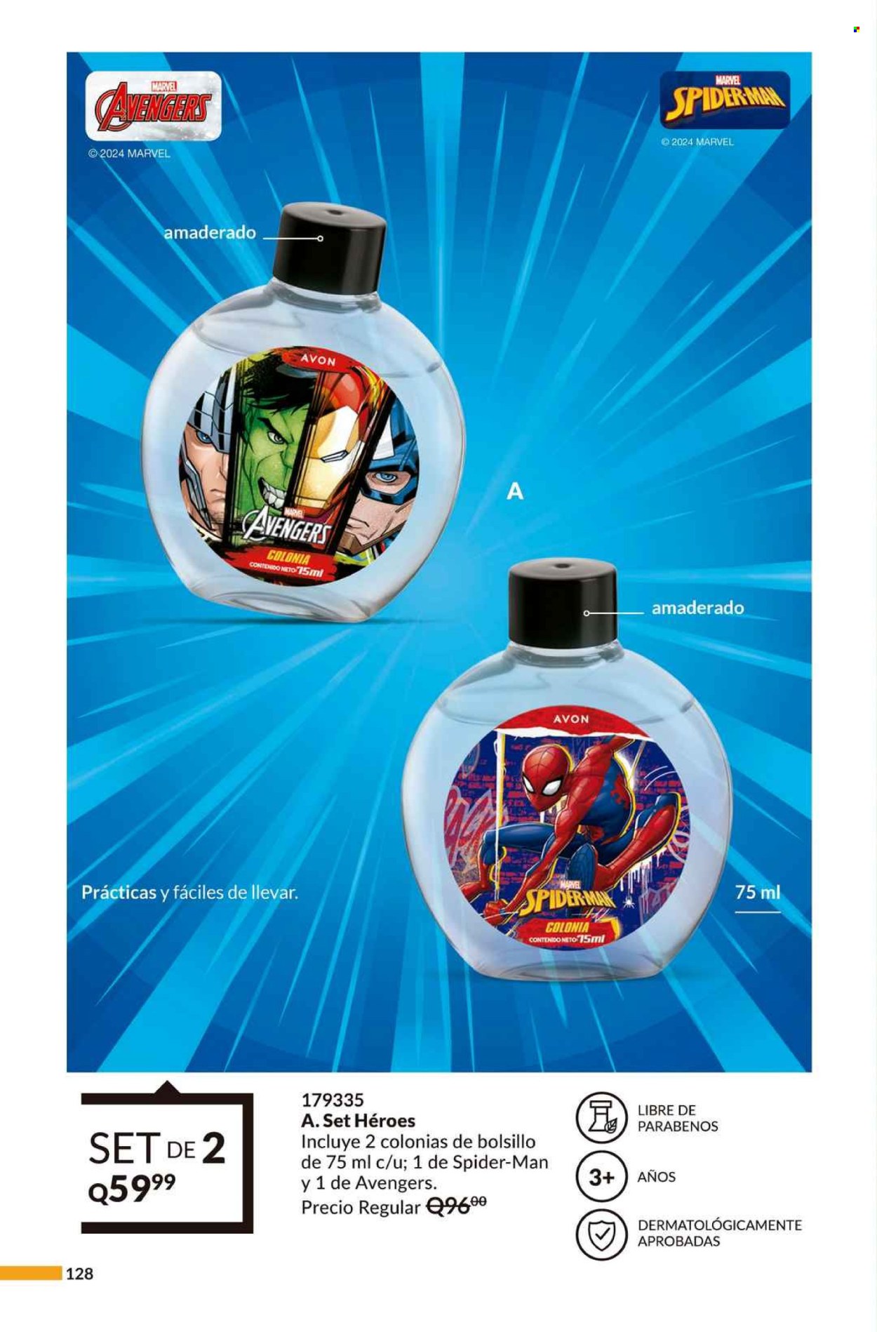 Catálogo Avon - 3.9.2024 - 8.10.2024. Página 128