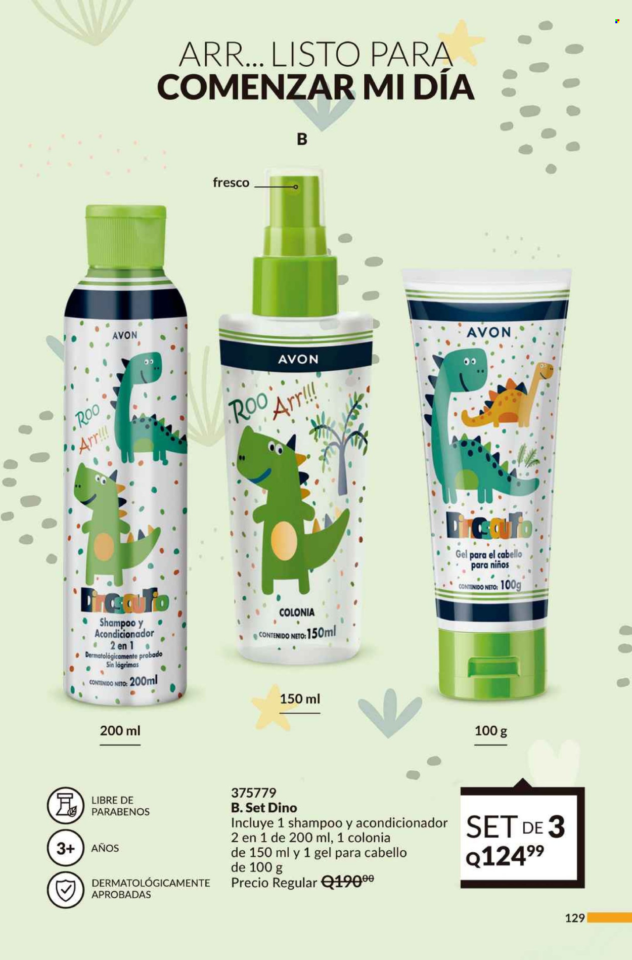Catálogo Avon - 3.9.2024 - 8.10.2024. Página 129