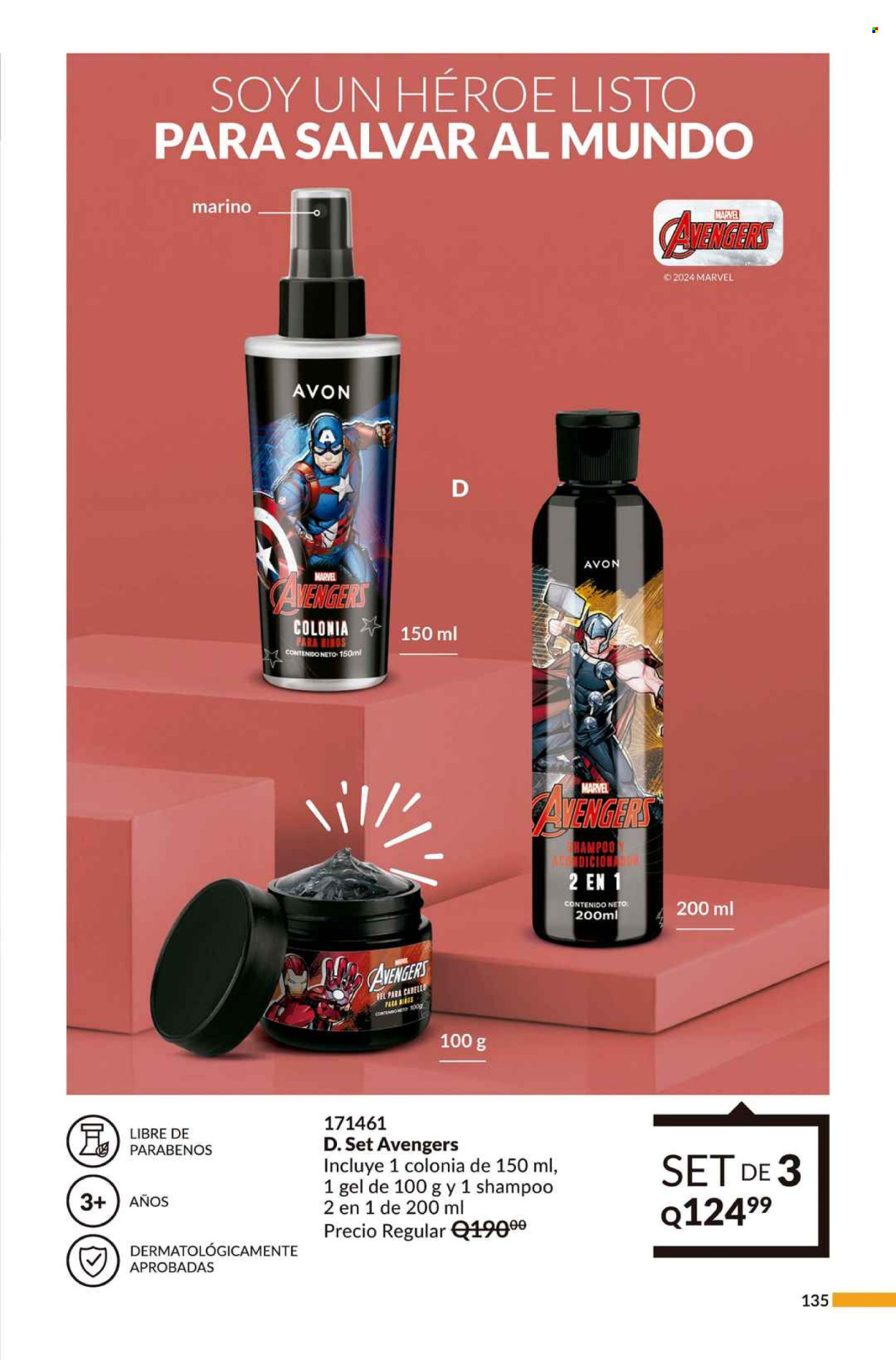 Catálogo Avon - 3.9.2024 - 8.10.2024. Página 135