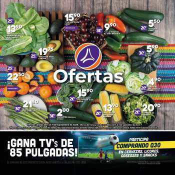 Folleto actual Supermercados La Torre - 5.9.2024 - 11.9.2024.